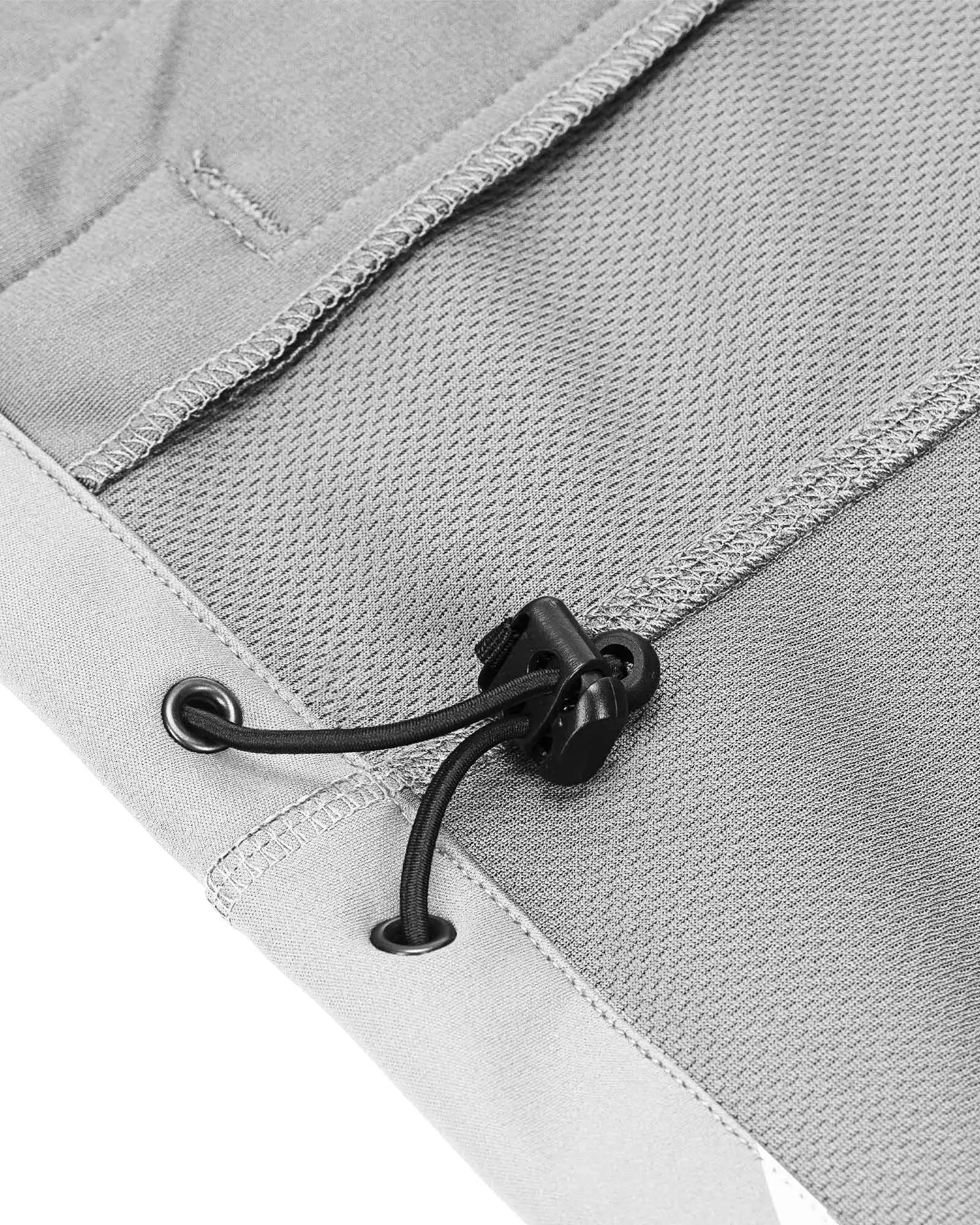 0.88lbs 10000mm Waterproof 10000 Level Breathable Men's Windproof Vest Outerwear with 6 Pockets Reoflective Design