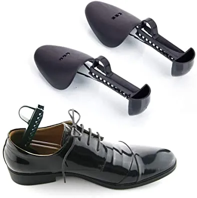 10 Pairs Practical Plastic Adjustable Length Men Tree Shoe Stretcher