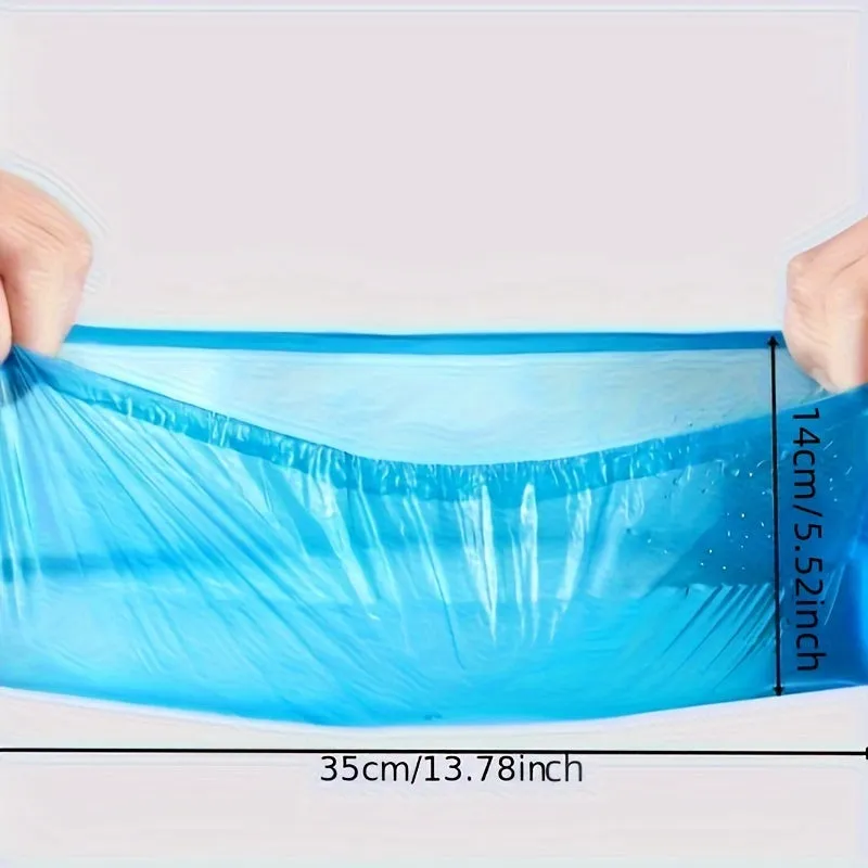 100pcs Disposable Shoe Covers: Cleaning & Hygiene Supplies - TJRU0QR