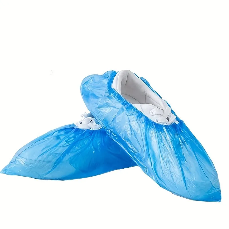 100pcs Disposable Shoe Covers: Cleaning & Hygiene Supplies - TJRU0QR
