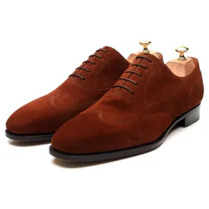 '106 Artista' Polo Brown Suede Oxford Austerity Brogue UK 11 G '106 Artista' Polo Brown Suede Oxford Austerity Brogue UK 11 G