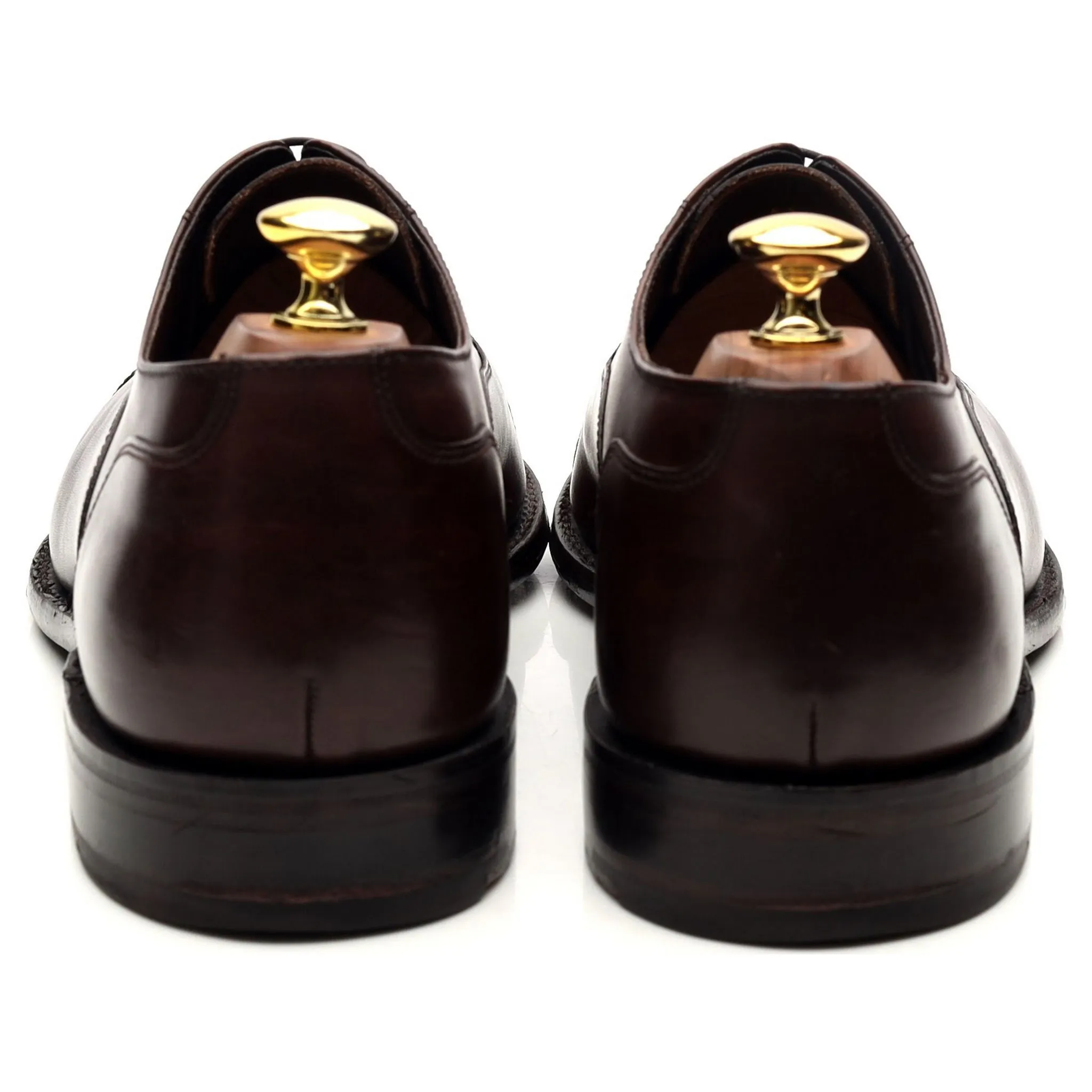 1880 'Stonegate' Dark Brown Leather Oxford UK 8.5 F