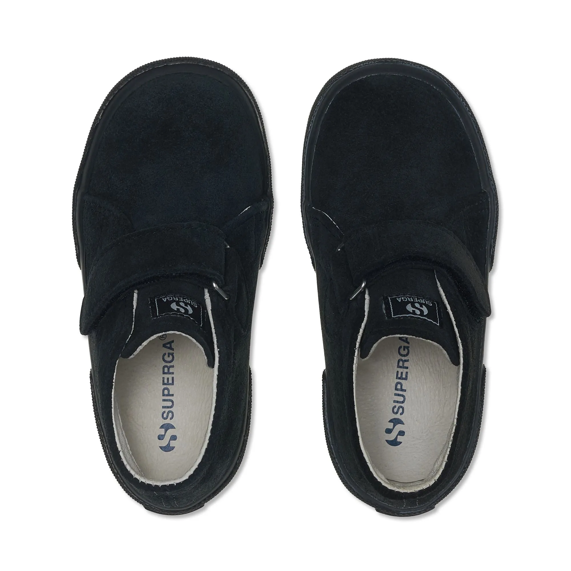2173 KIDS STRAP SUEDE - Ankle Boots - Strap - Boy - FULL BLACK
