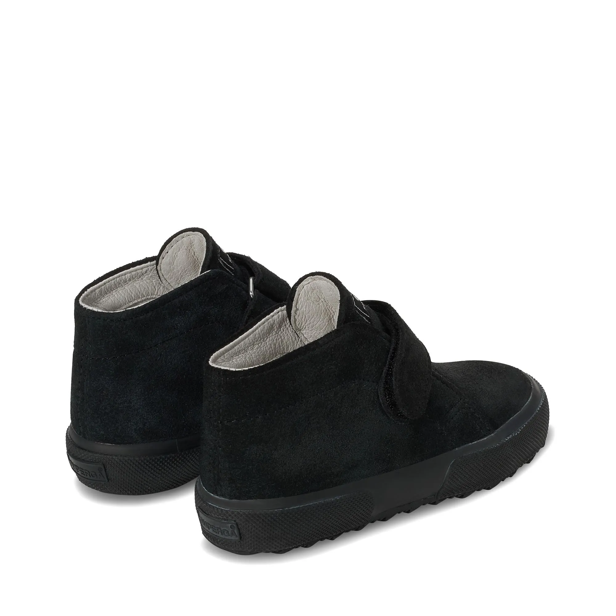 2173 KIDS STRAP SUEDE - Ankle Boots - Strap - Boy - FULL BLACK