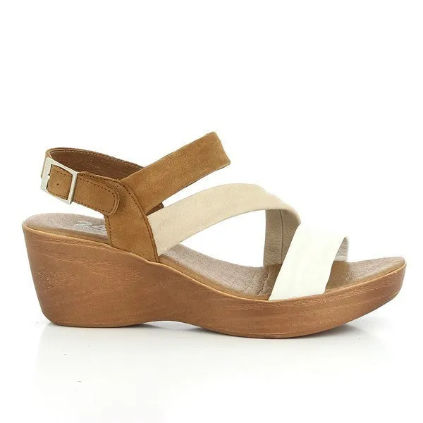 24 Hrs 23303 Tan Slingback Sandals