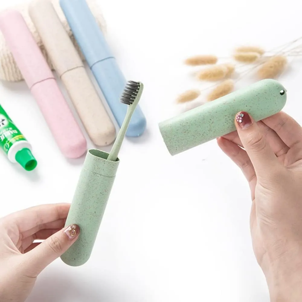 8Pcs Toothbrush Travel Storage Cases Plastic Toothbrush Holders Portable Toothbrush Cases Dust-Proof Toothbrush Covers for Daily and Travel