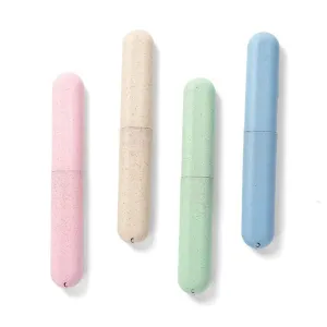 8Pcs Toothbrush Travel Storage Cases Plastic Toothbrush Holders Portable Toothbrush Cases Dust-Proof Toothbrush Covers for Daily and Travel