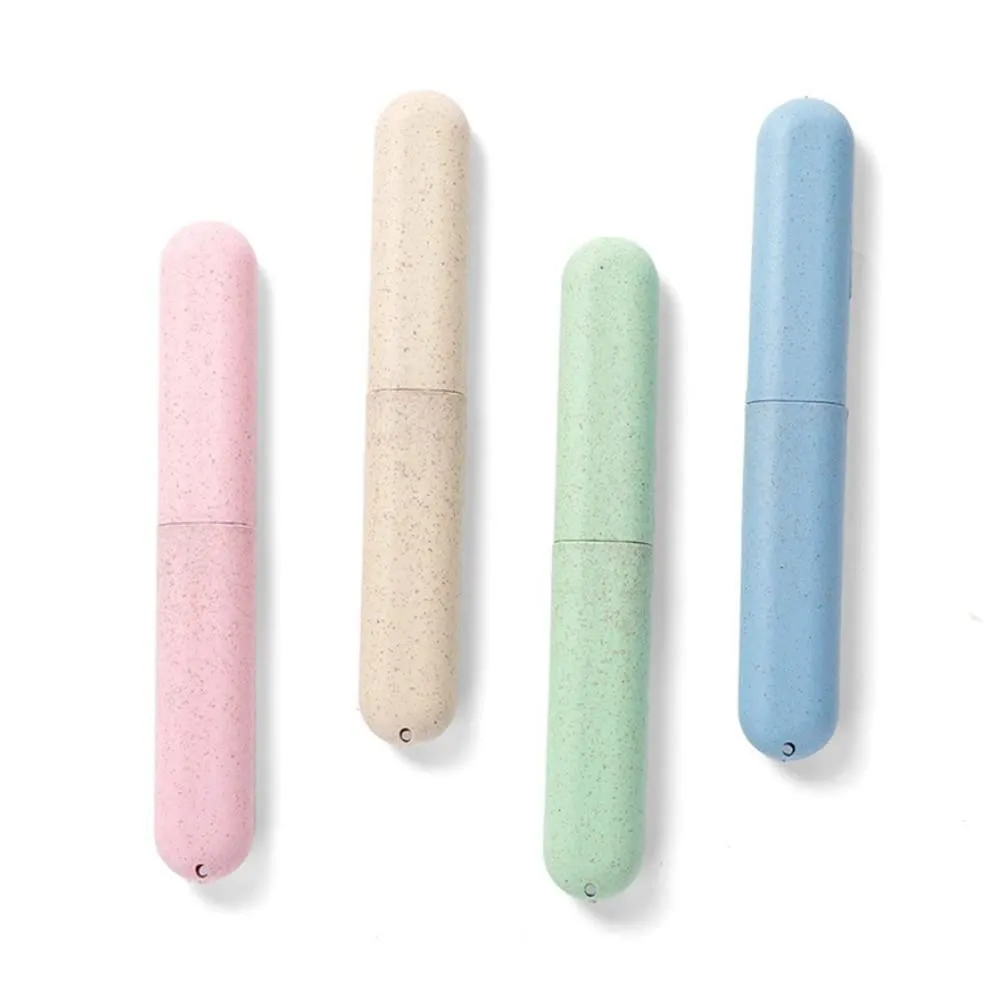 8Pcs Toothbrush Travel Storage Cases Plastic Toothbrush Holders Portable Toothbrush Cases Dust-Proof Toothbrush Covers for Daily and Travel