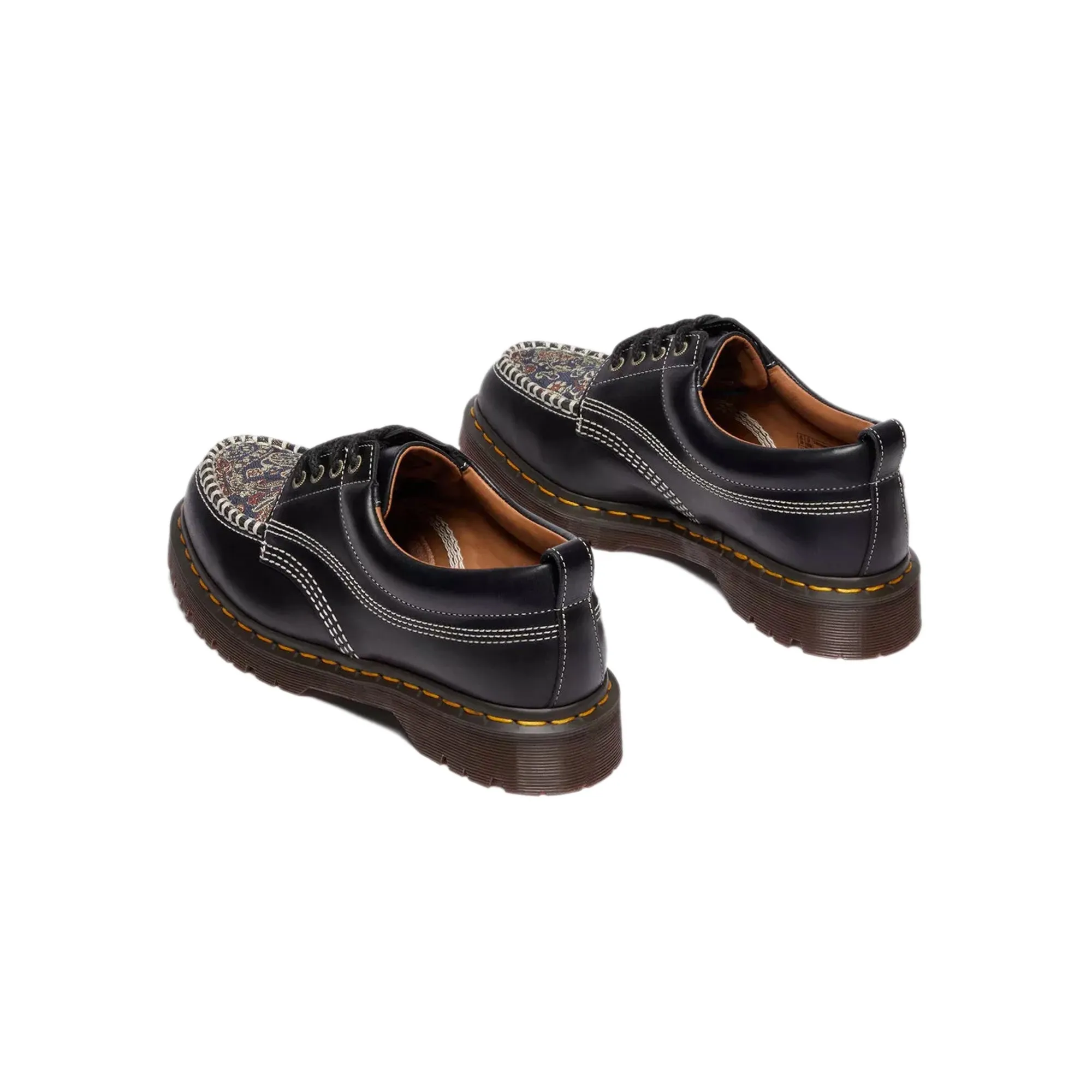 Dr Martens Mens Lowell 4 Eyes Shoes Seam Free Construction