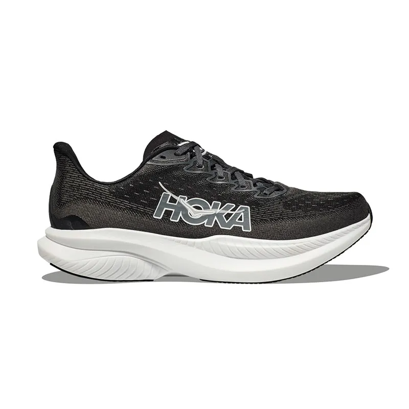 Men's Mach 6 Black/White Comfort - Focused yoga practitioners' shoes