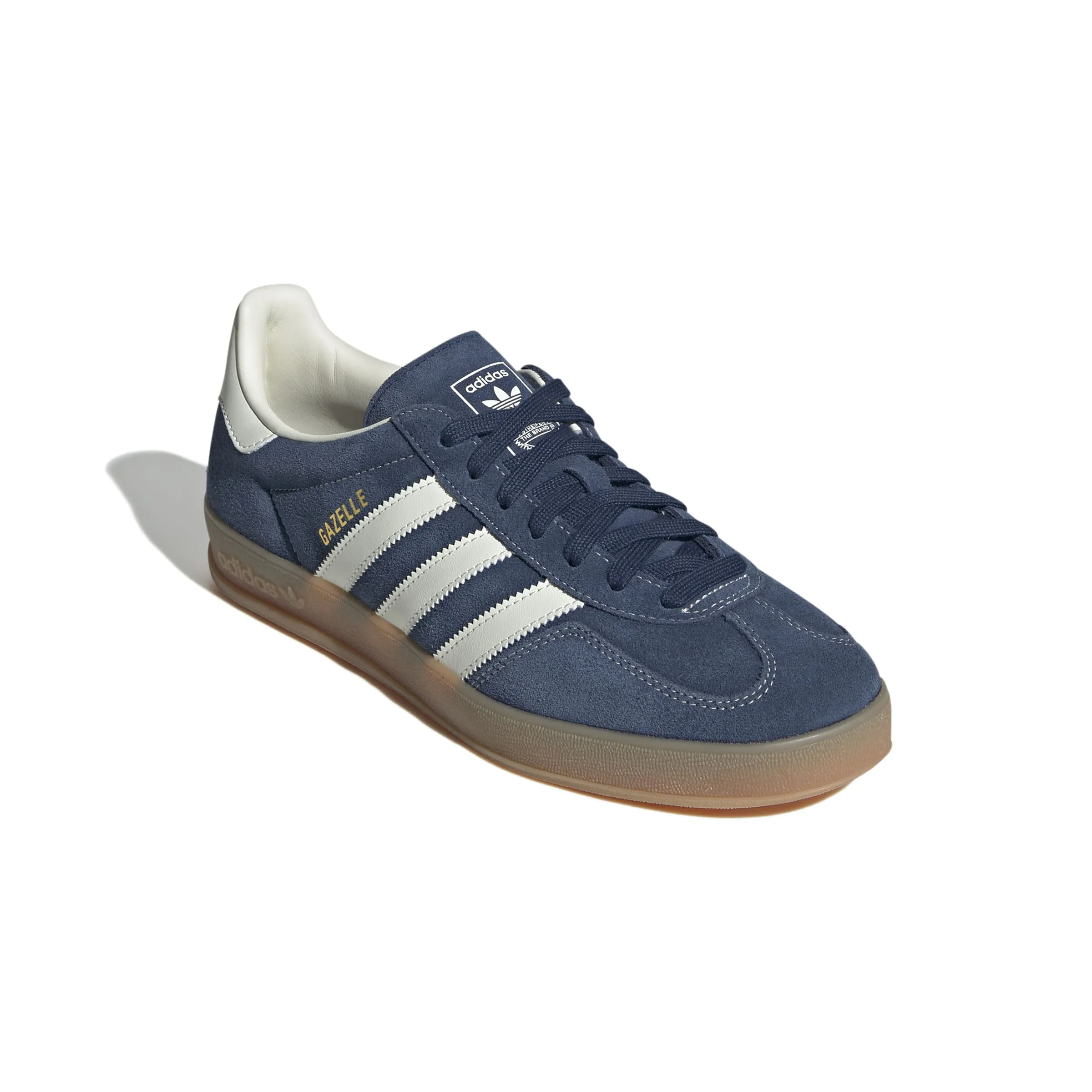 Compression Molded Collar Adidas Mens Gazelle Indoor Shoes