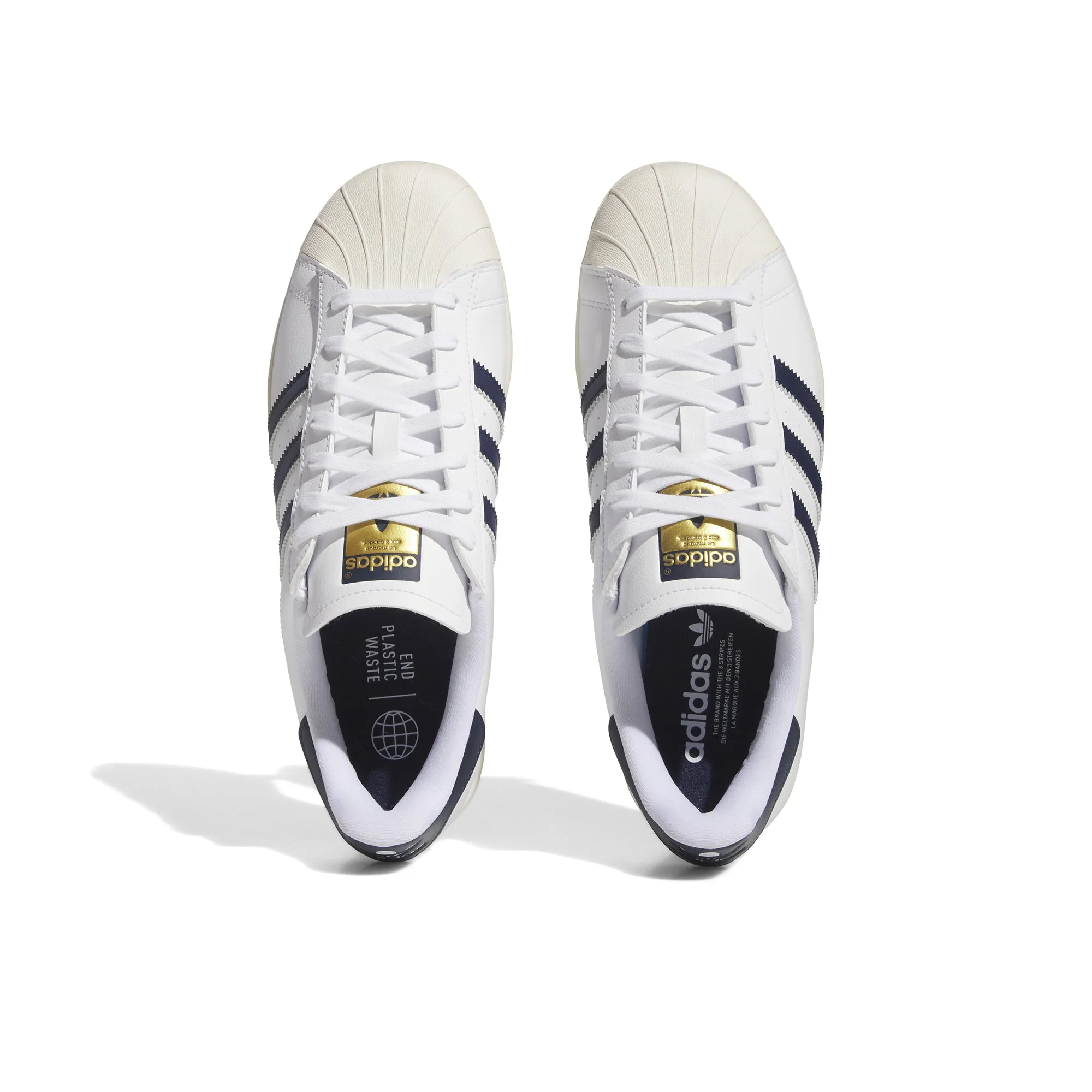 SoftInsole Adidas Mens Superstar Golf Shoes