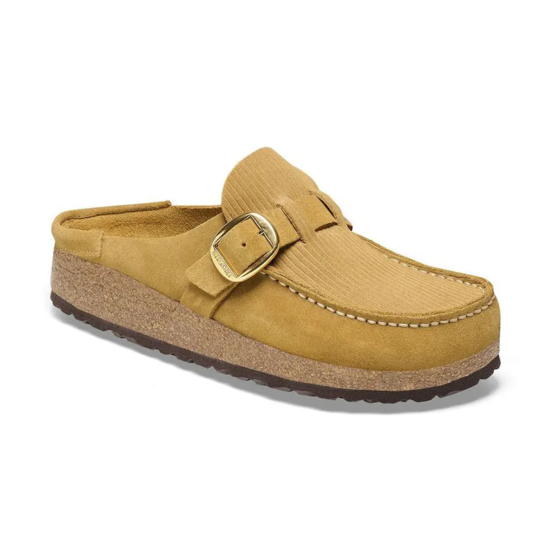 Comfortable outdoor wear Women's Buckley Narrow Corduroy Cork Brown Suede