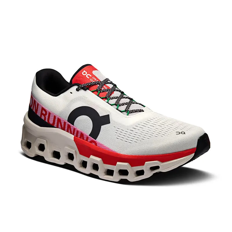 Stability assistance anti - fatigue shoe quality Men's Cloudmonster 2 Ivory/Silver