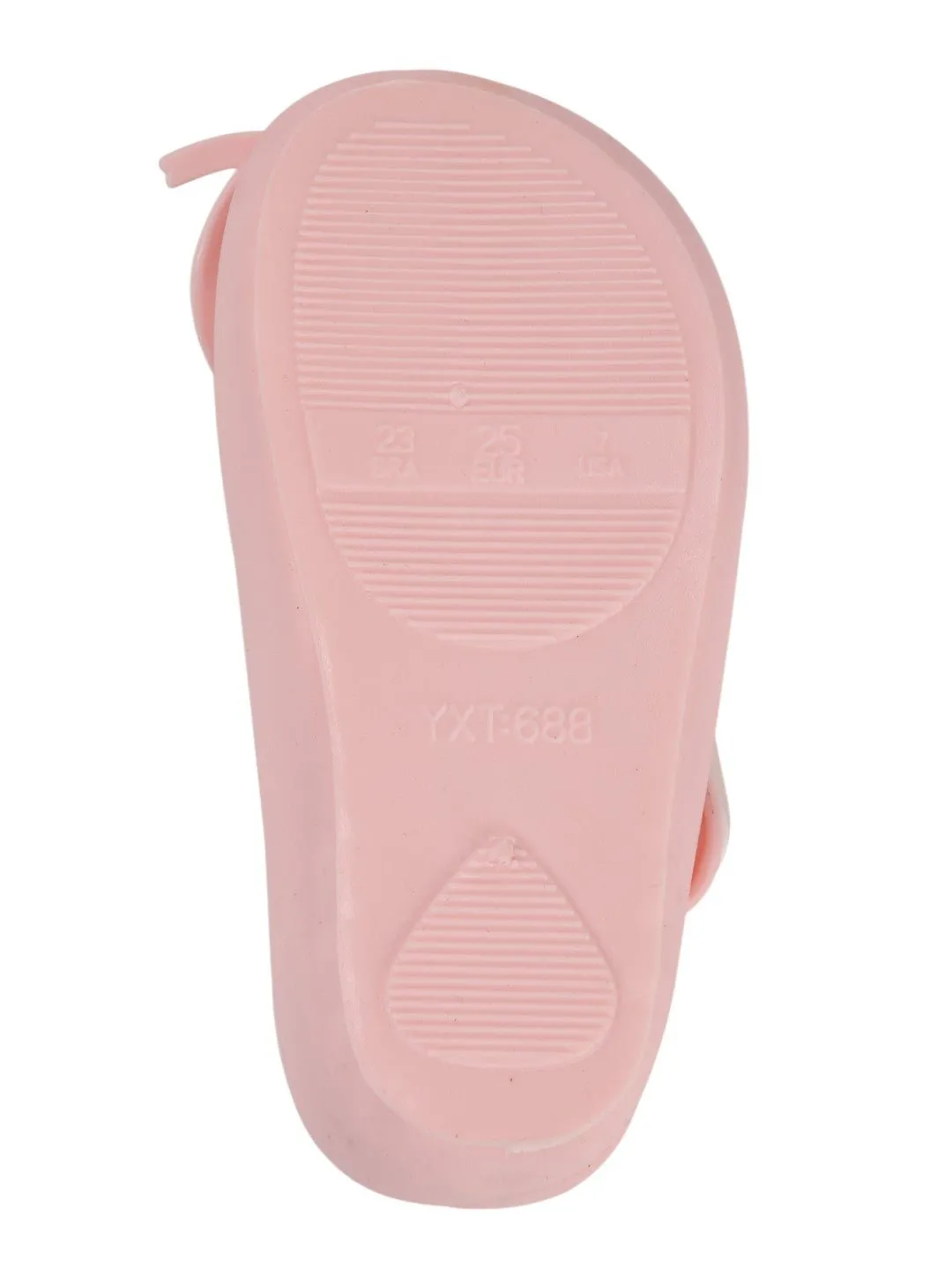 Adorable Kitty Face Mary Jane Jelly Shoes for Girls - Pink
