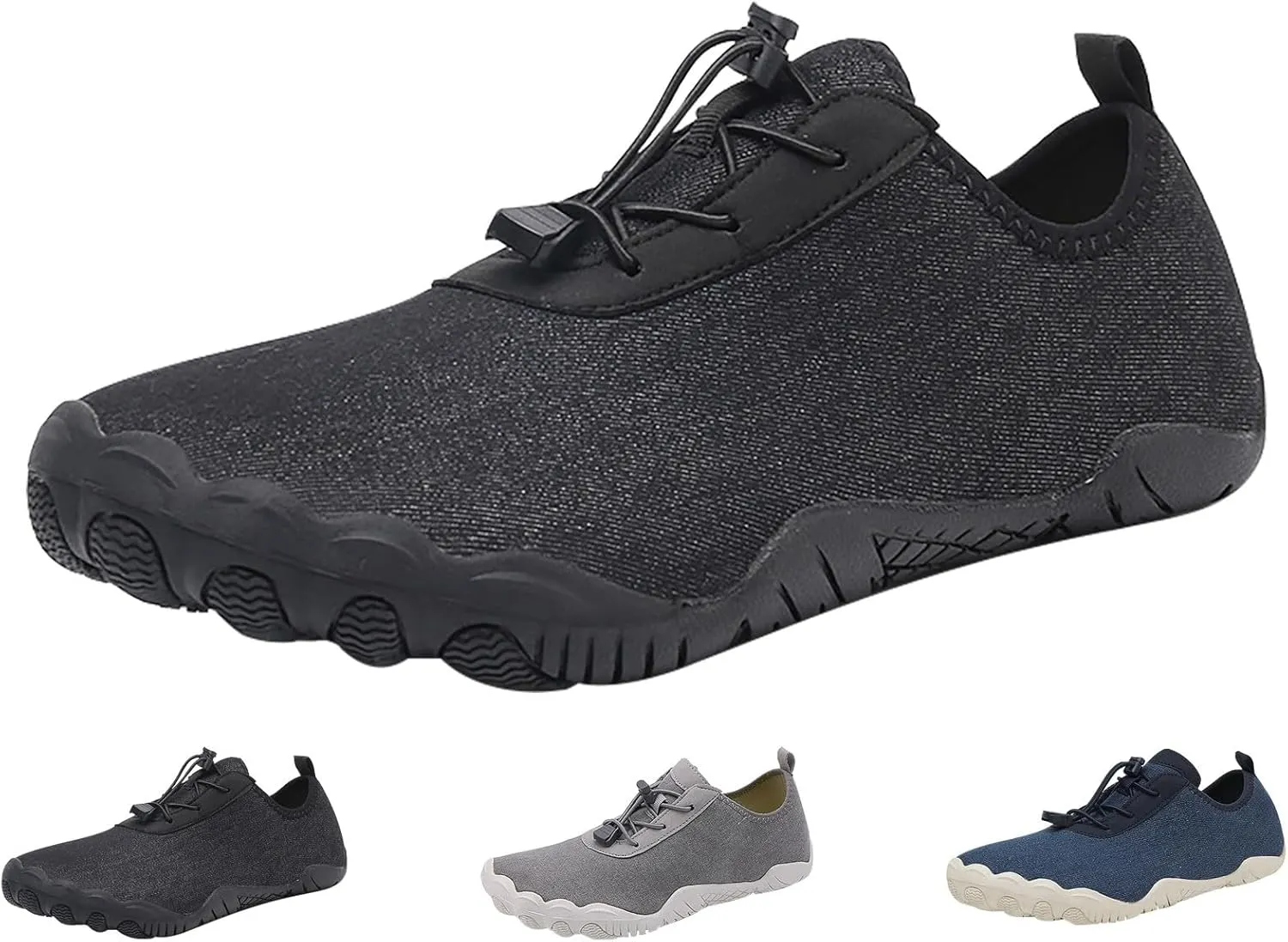 Adult Water Shoes Men Size 10.5 Non Slip Athletic Footwear Wide Toe Water Hiking Shoes for Men Cute Water Shoes for Women Aqua Sports Outdoor Shoes Aqua Socks for Swim Beach Pool Surf Yoga