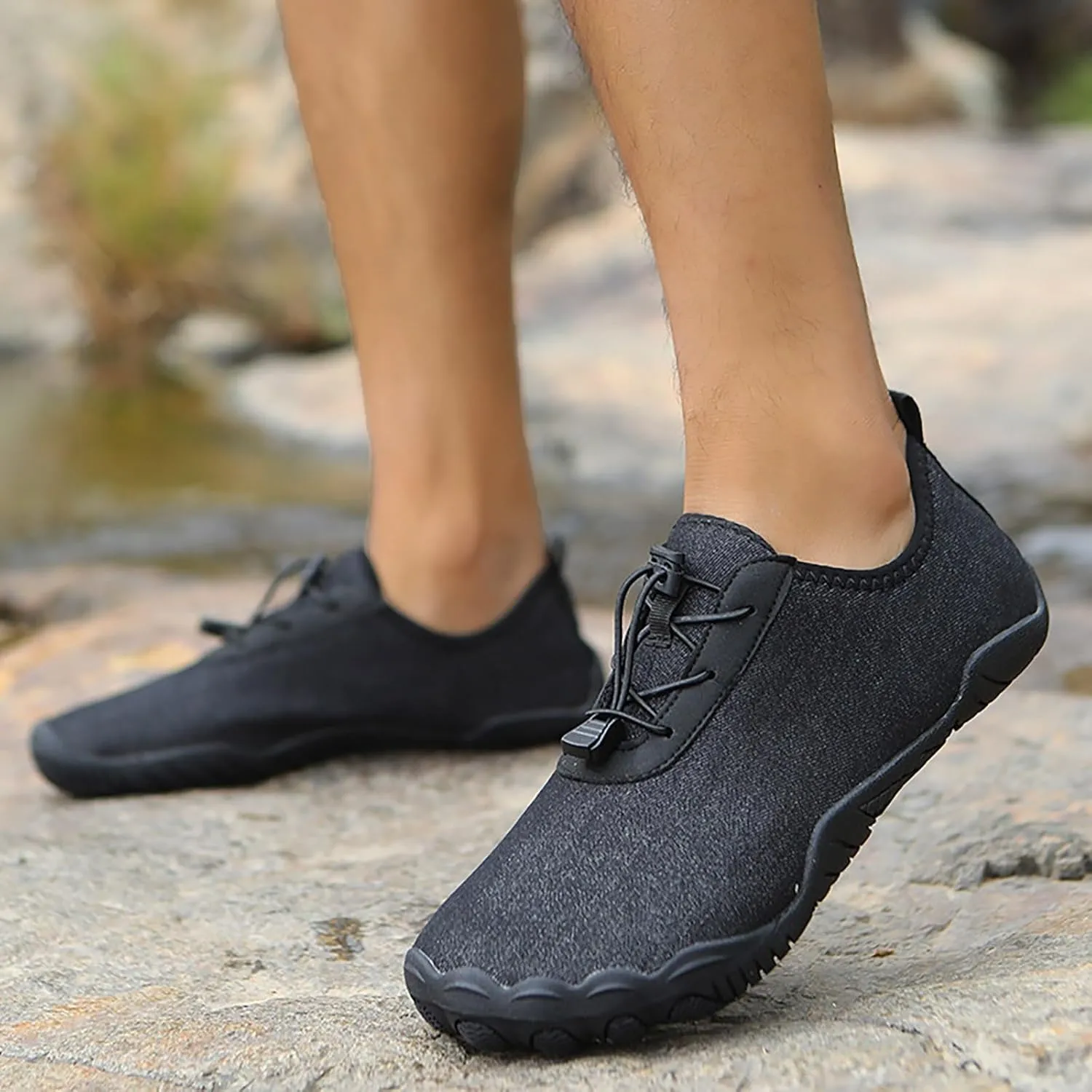Adult Water Shoes Men Size 10.5 Non Slip Athletic Footwear Wide Toe Water Hiking Shoes for Men Cute Water Shoes for Women Aqua Sports Outdoor Shoes Aqua Socks for Swim Beach Pool Surf Yoga