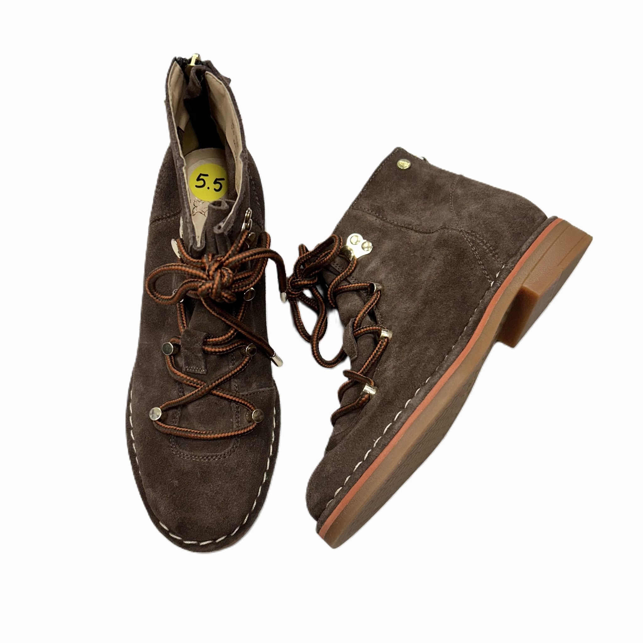 Boots Ankle Flats By Hush Puppies In Brown, Size: 5.5 Insulated Weekend Camping