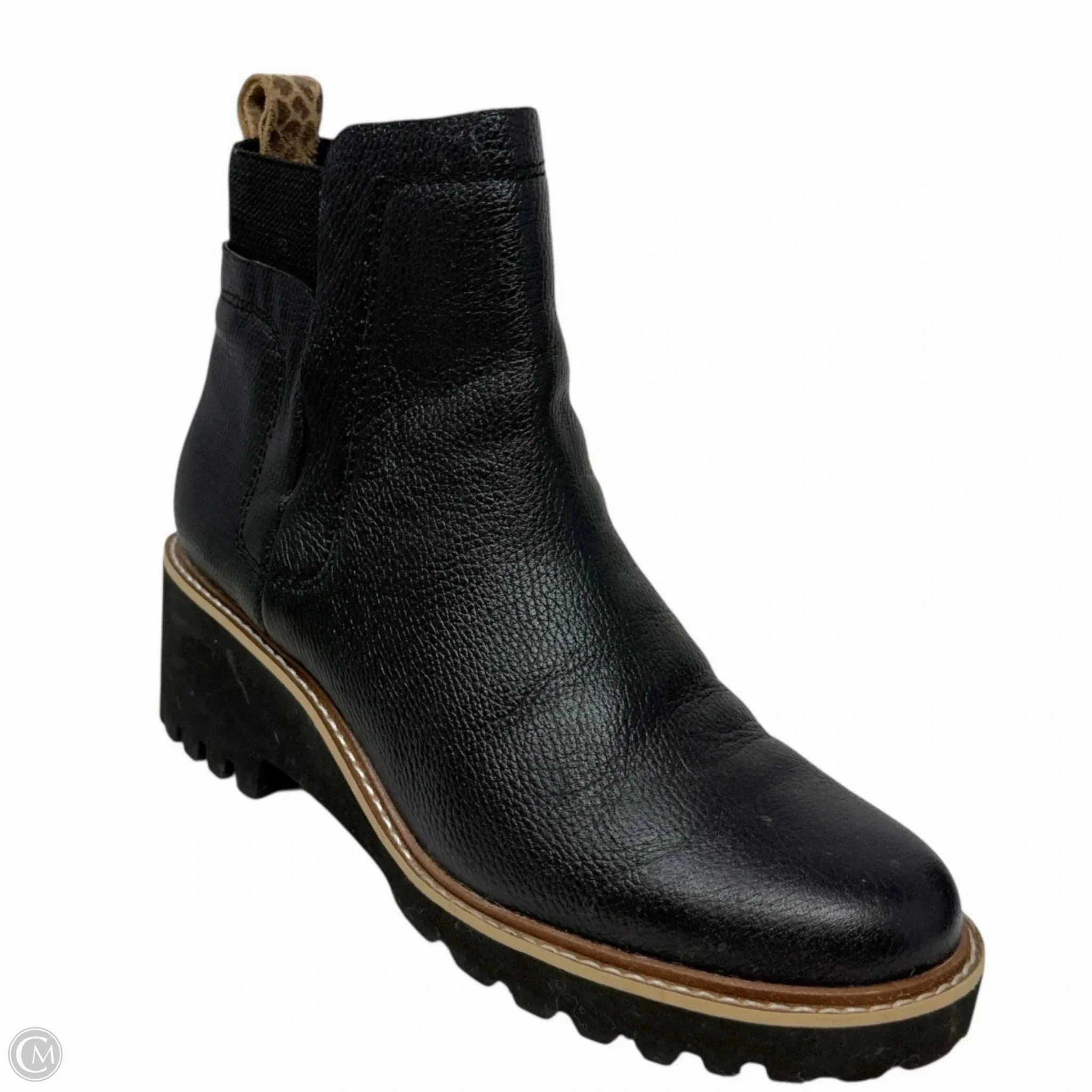 Compression Resistant Collar Huey H2O Boots Black Leather By Dolce Vita In Black, Size: 8
