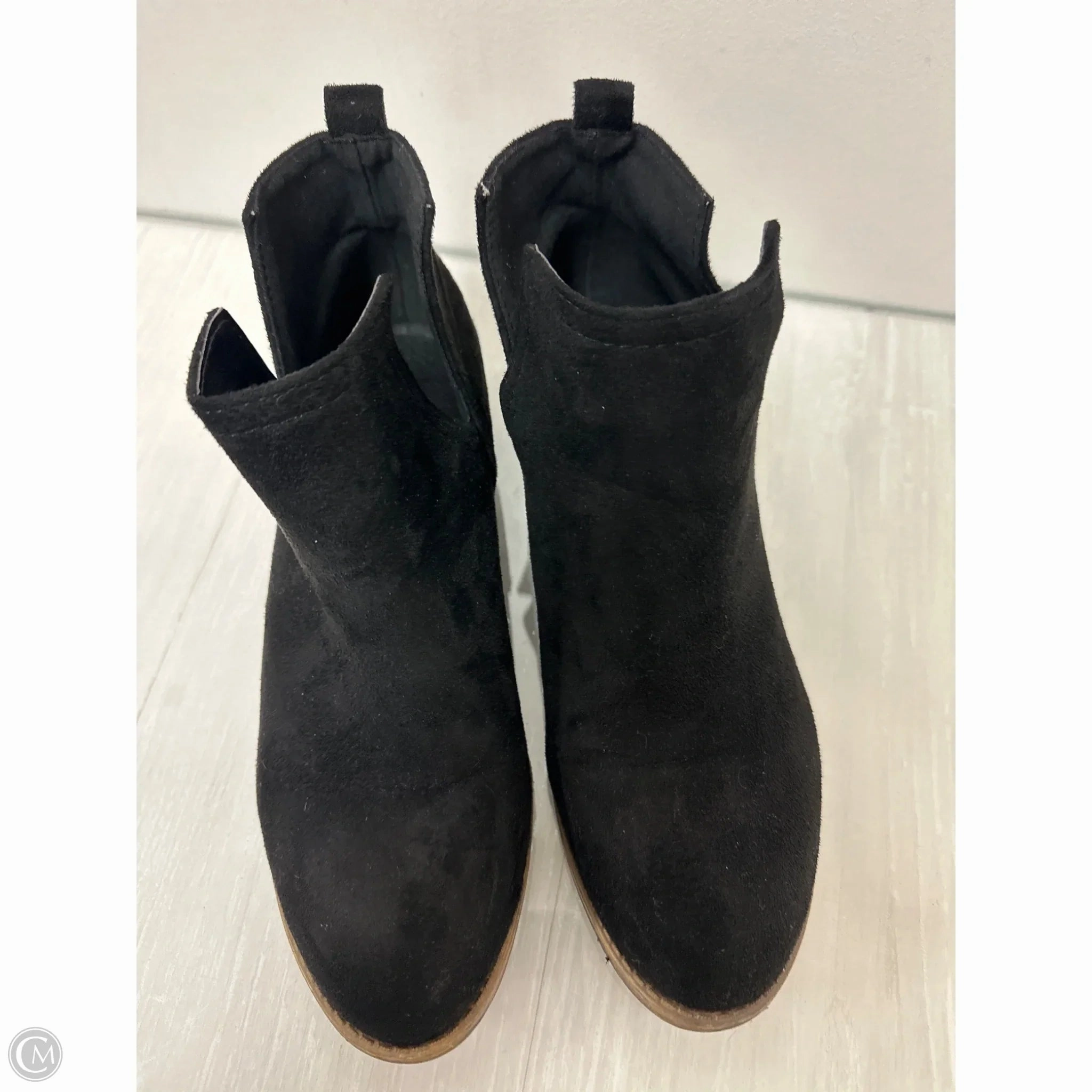 Durable Shell Trail Exploration lightweight materials Boots Ankle Heels By Journee In Black, Size: 9