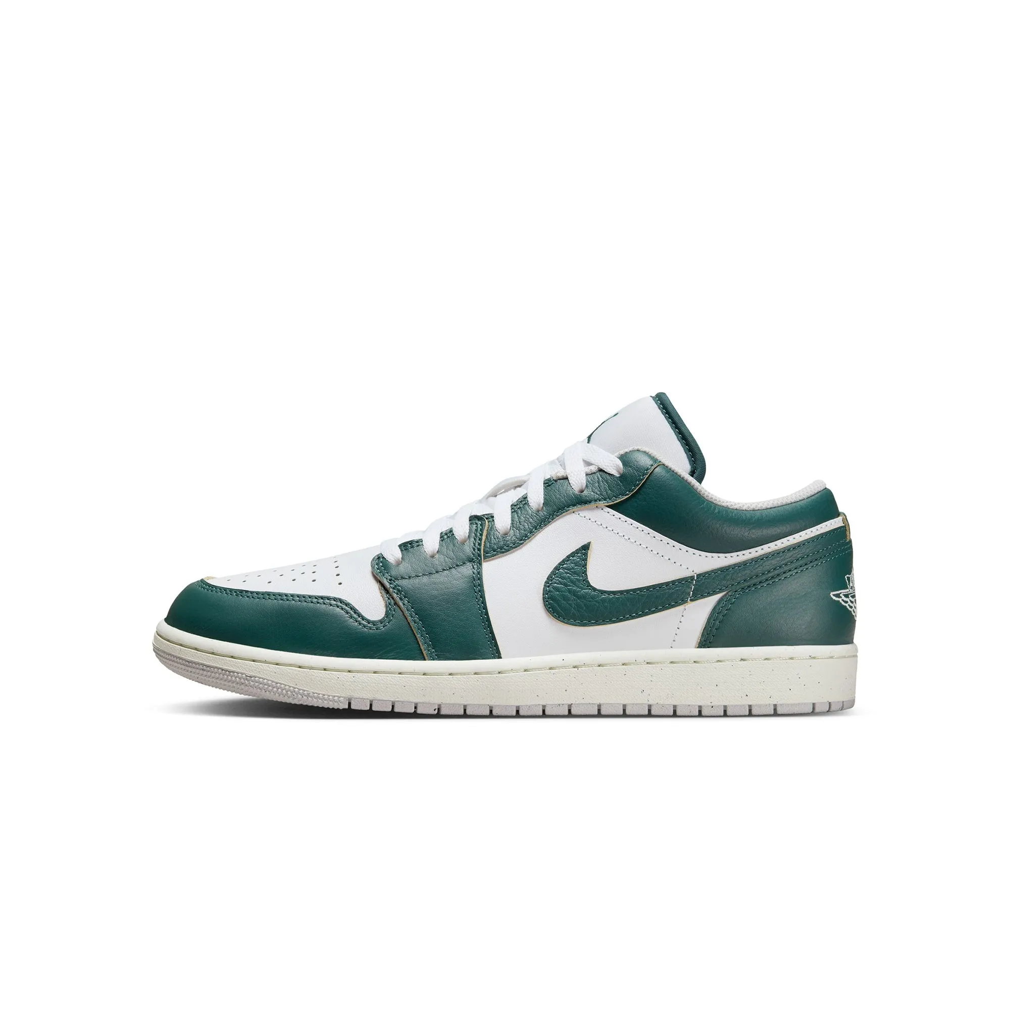 Barefoot simulation Dual Density Midsole Air Jordan 1 Mens Low SE Oxidized Green Shoes