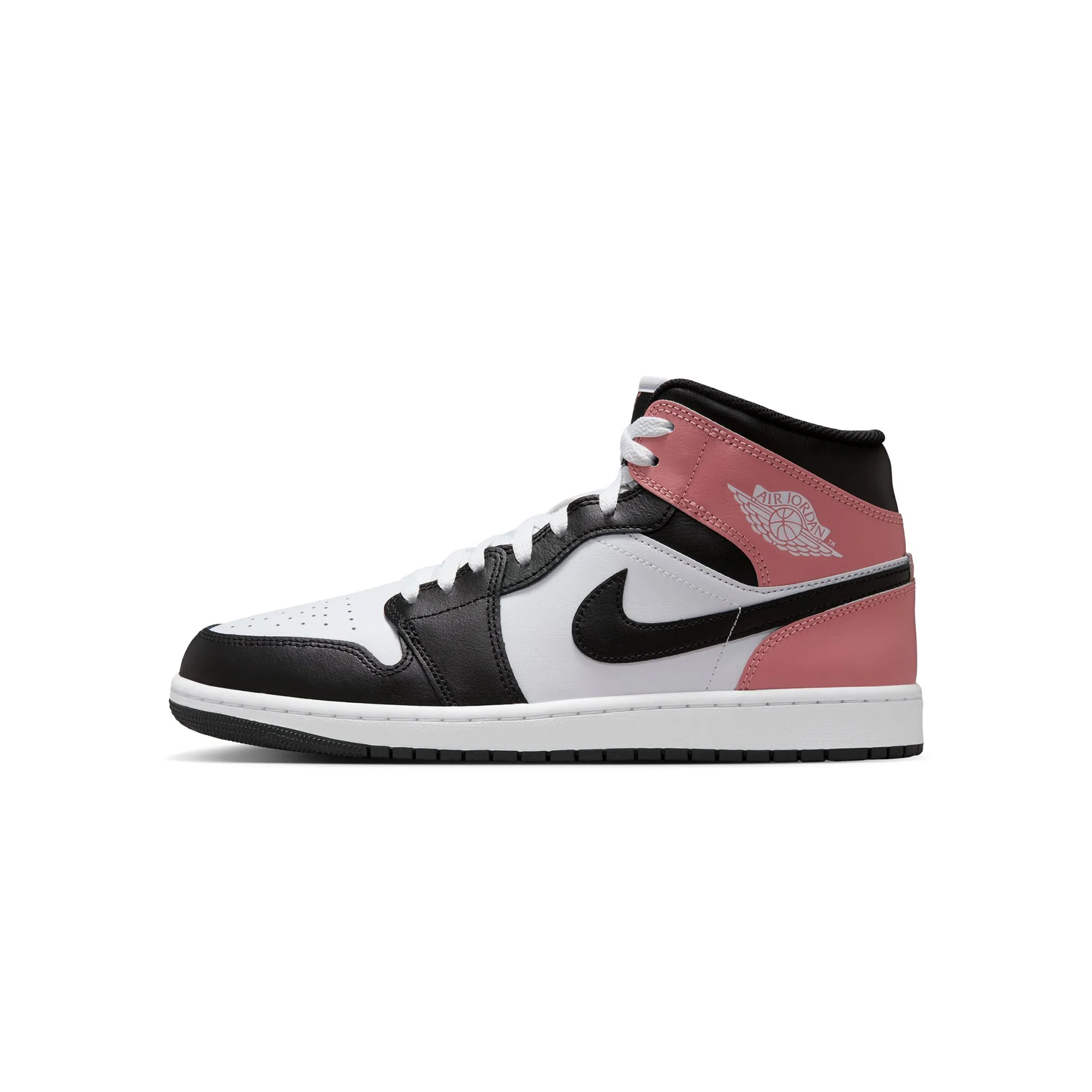 Air Jordan 1 Mens Mid Shoes Comfort Stitching