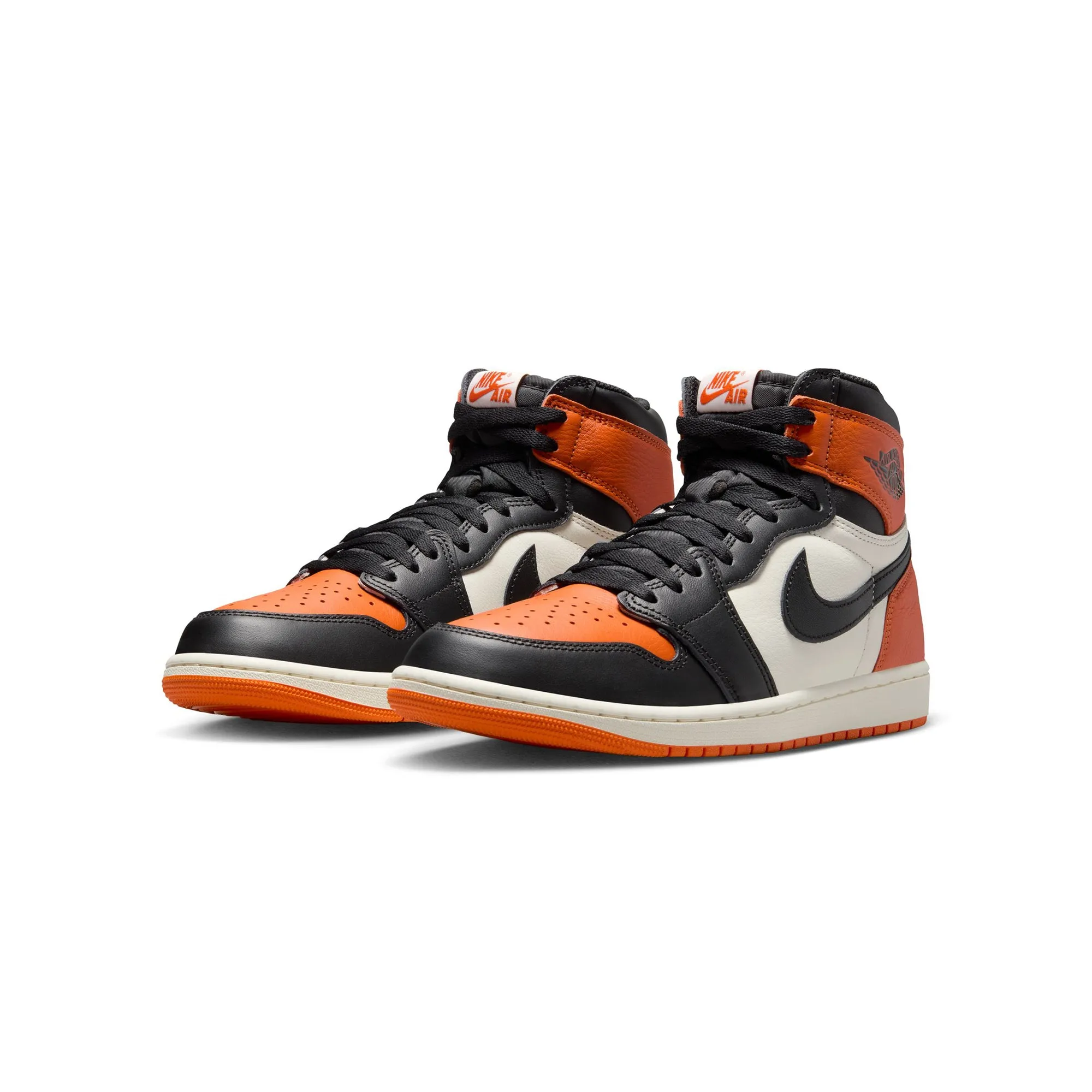 stability running shoes Adjustable Heel Collar Air Jordan 1 Mens Retro High OG "Shattered Backboard" Shoes