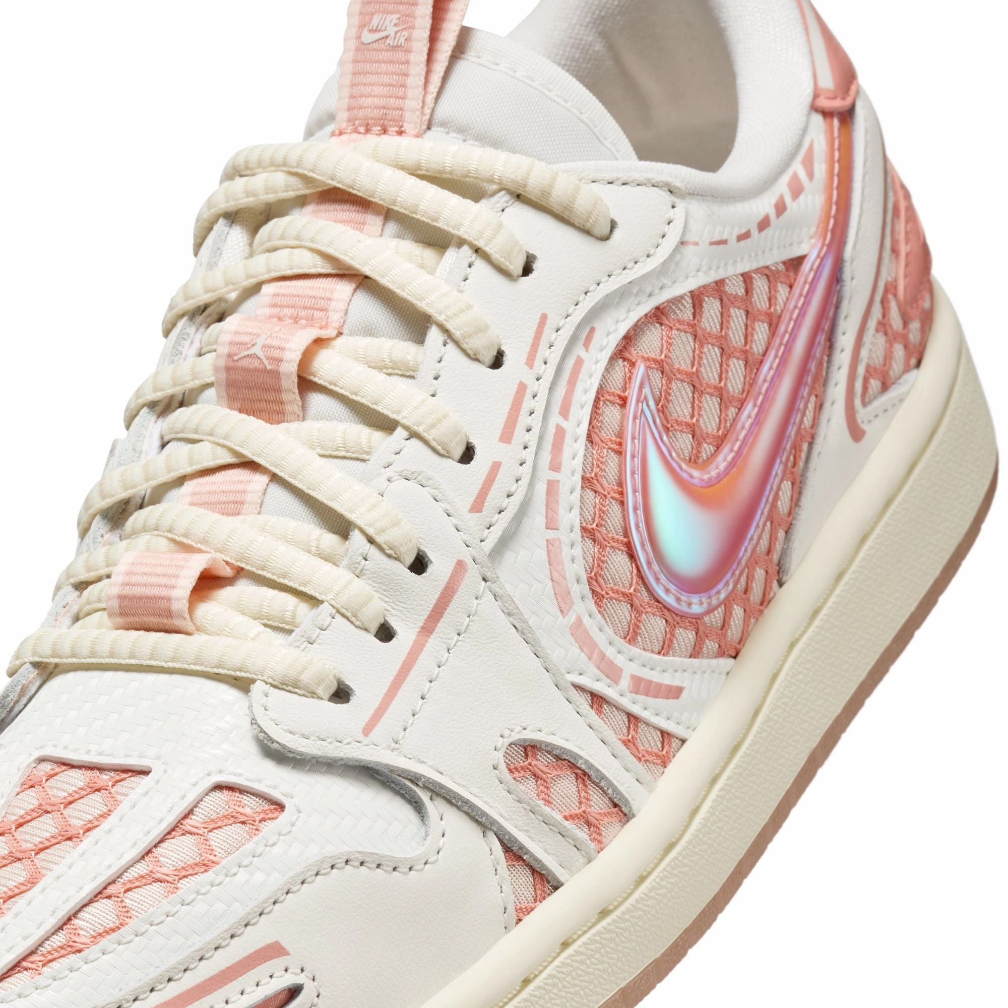 Air Jordan 1 Womens MM Low V3 Shoes kids' enjoyment TextileUpper
