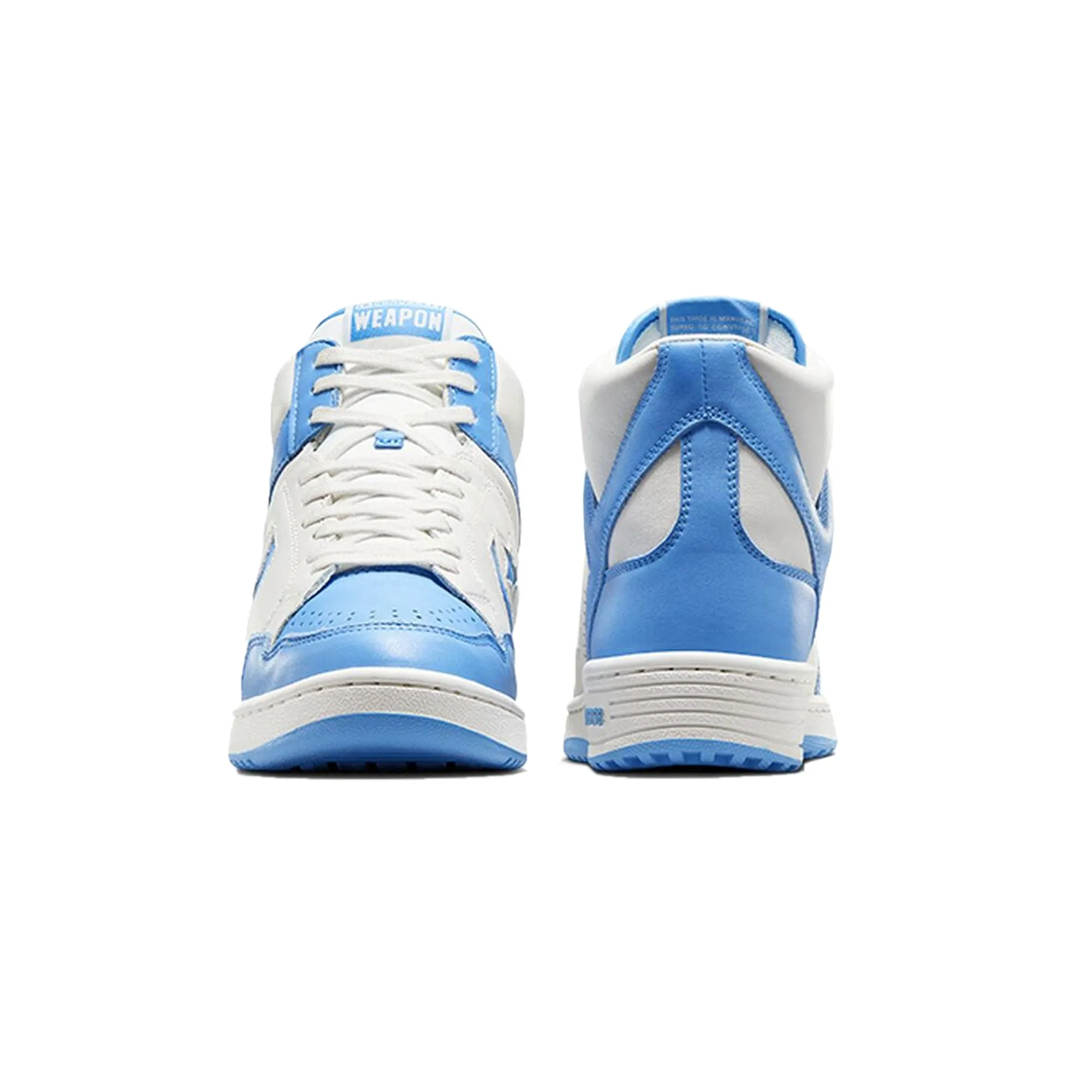 Converse Mens Weapon Mid Shoes athletic footwear for running shock - absorbing shoe attributes