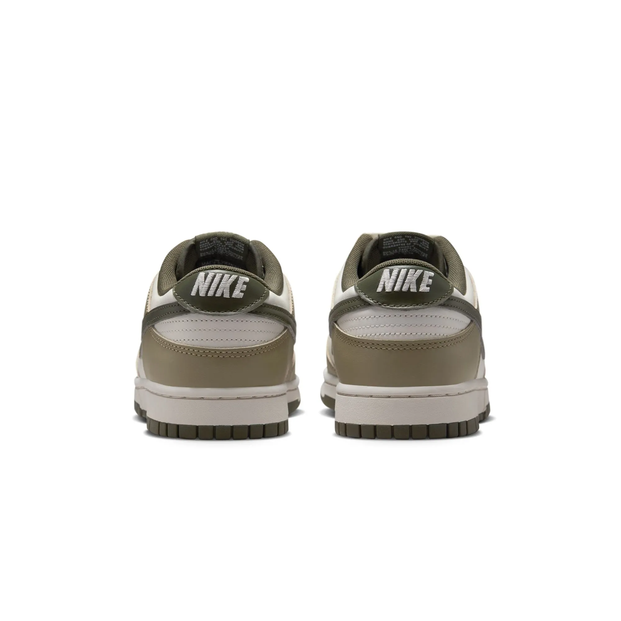 Nike Mens Dunk Low Retro Shoes Centered Lacing Web