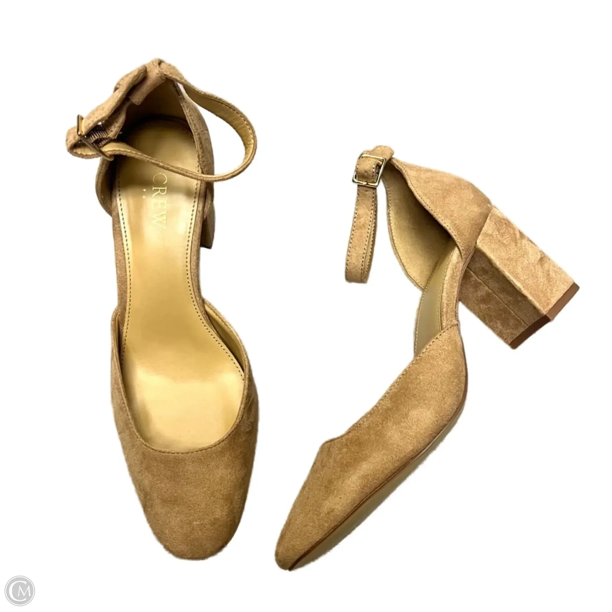 Chic Appeal Shoes Heels Block By J. Crew In Tan, Size: 8