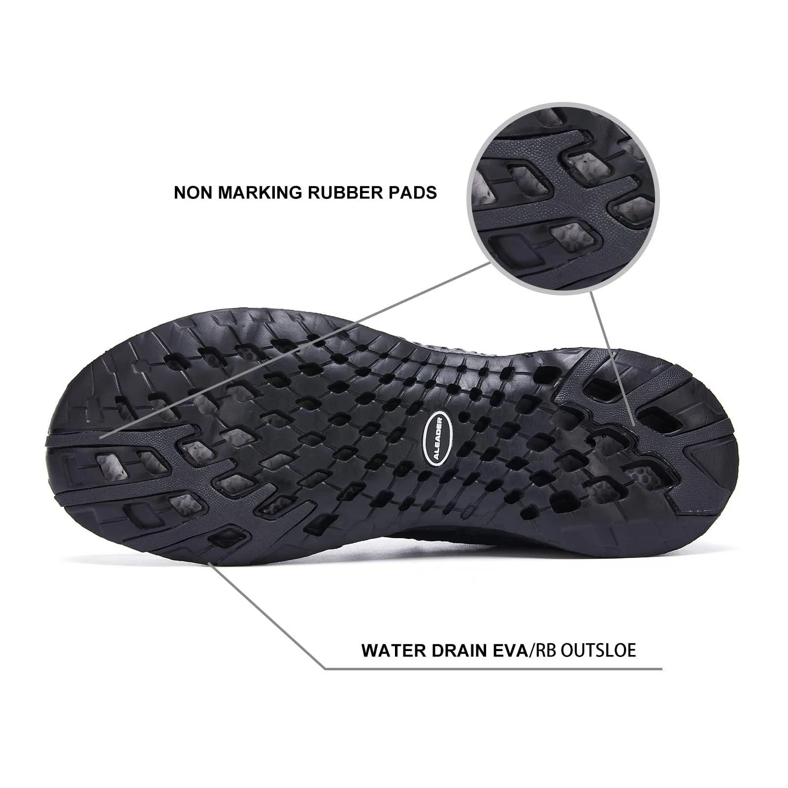 Aleader Men's Xdrain Venture 2.0 Water Shoes