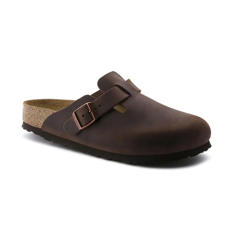 Slip On Movement Men's Boston Soft Footbed Habana Oiled Leather