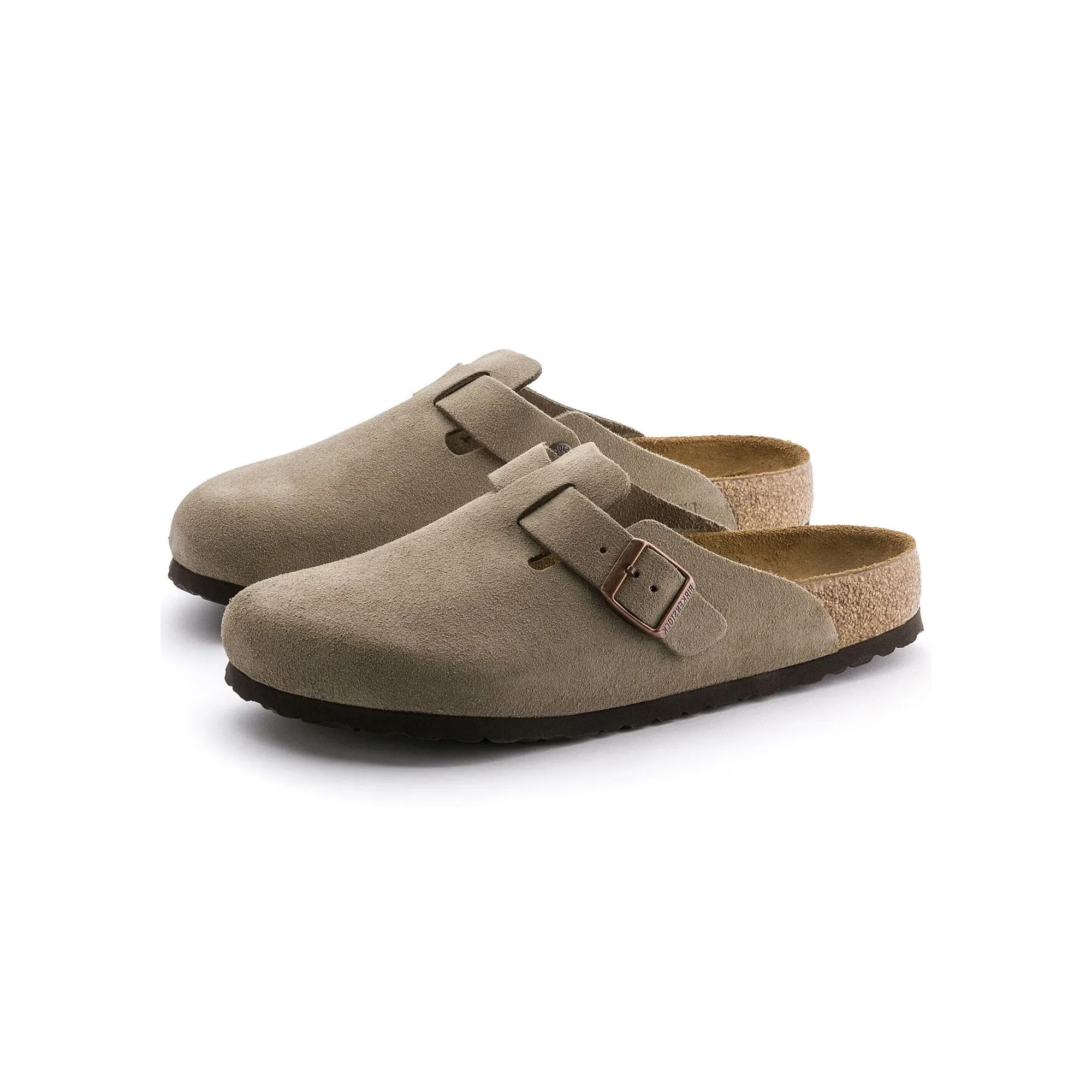 Birkenstock Mens Boston Soft Footbed Slippers (Narrow) Hyper Elastic Response Foam