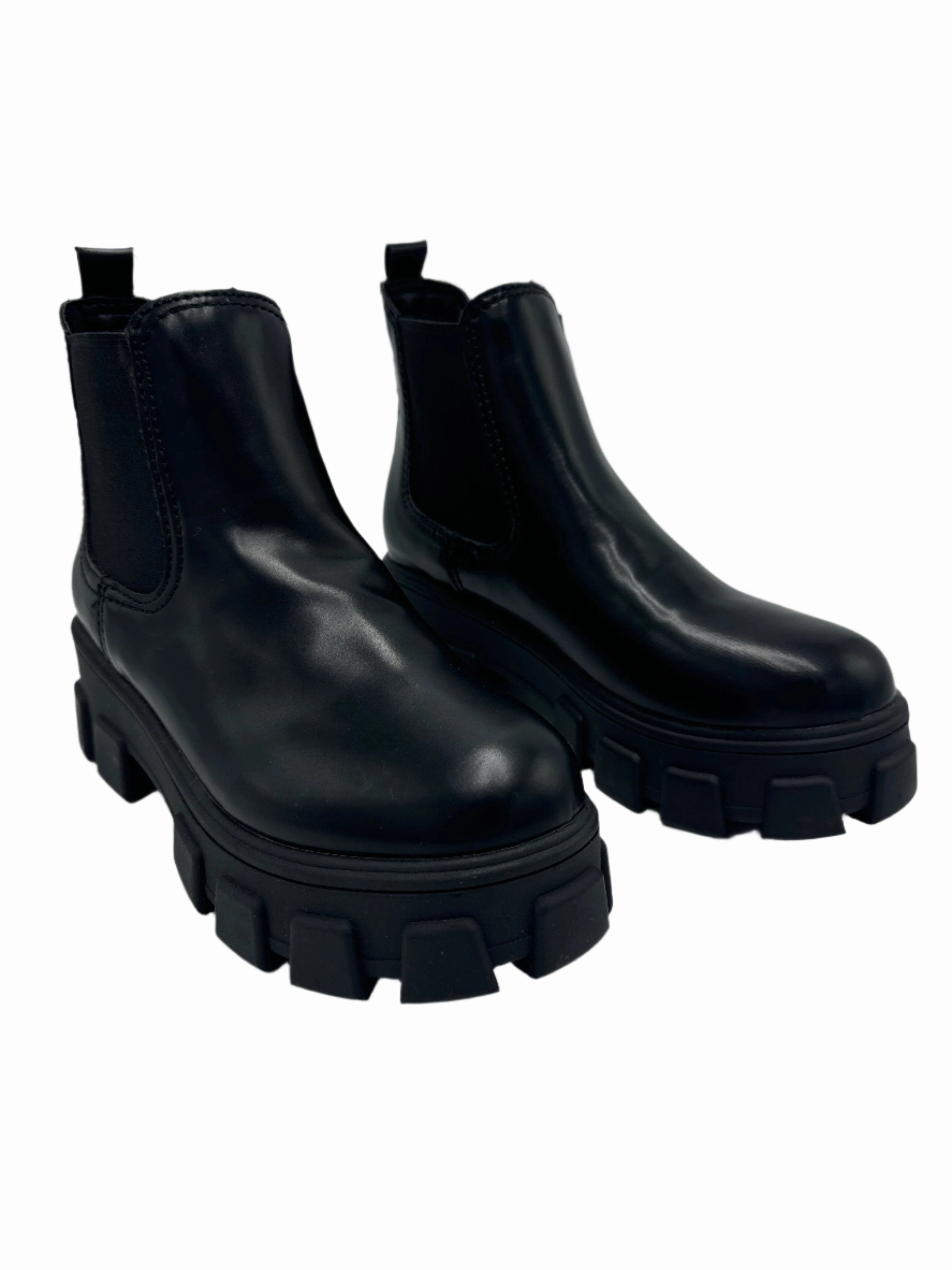 Boots Ankle Flats By Circus By Sam Edelman In Black, Size: 6 Zip Up