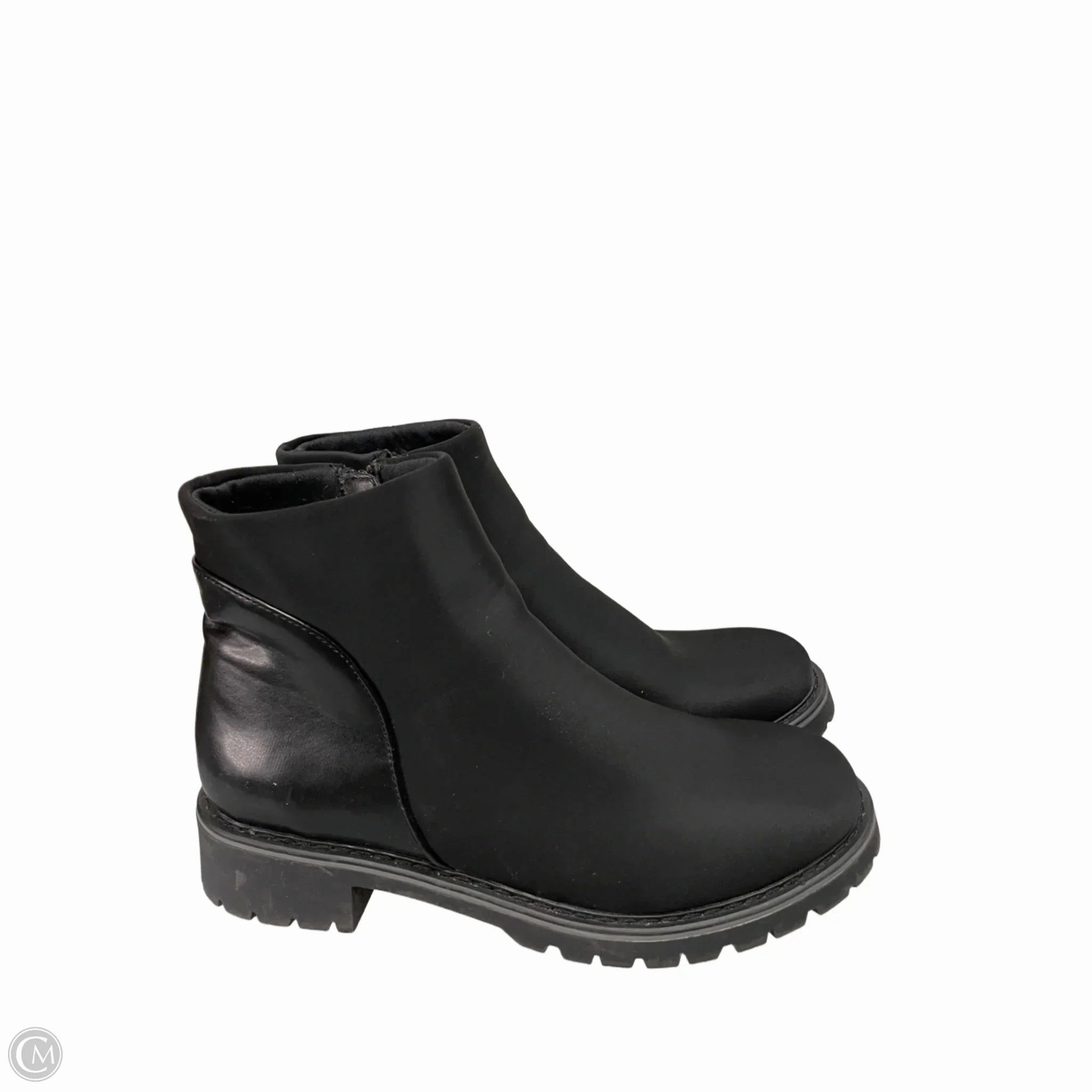 Boots Ankle Heels By Black Rivet In Black, Size: 9 Seamless Comfort Comfort Seeker