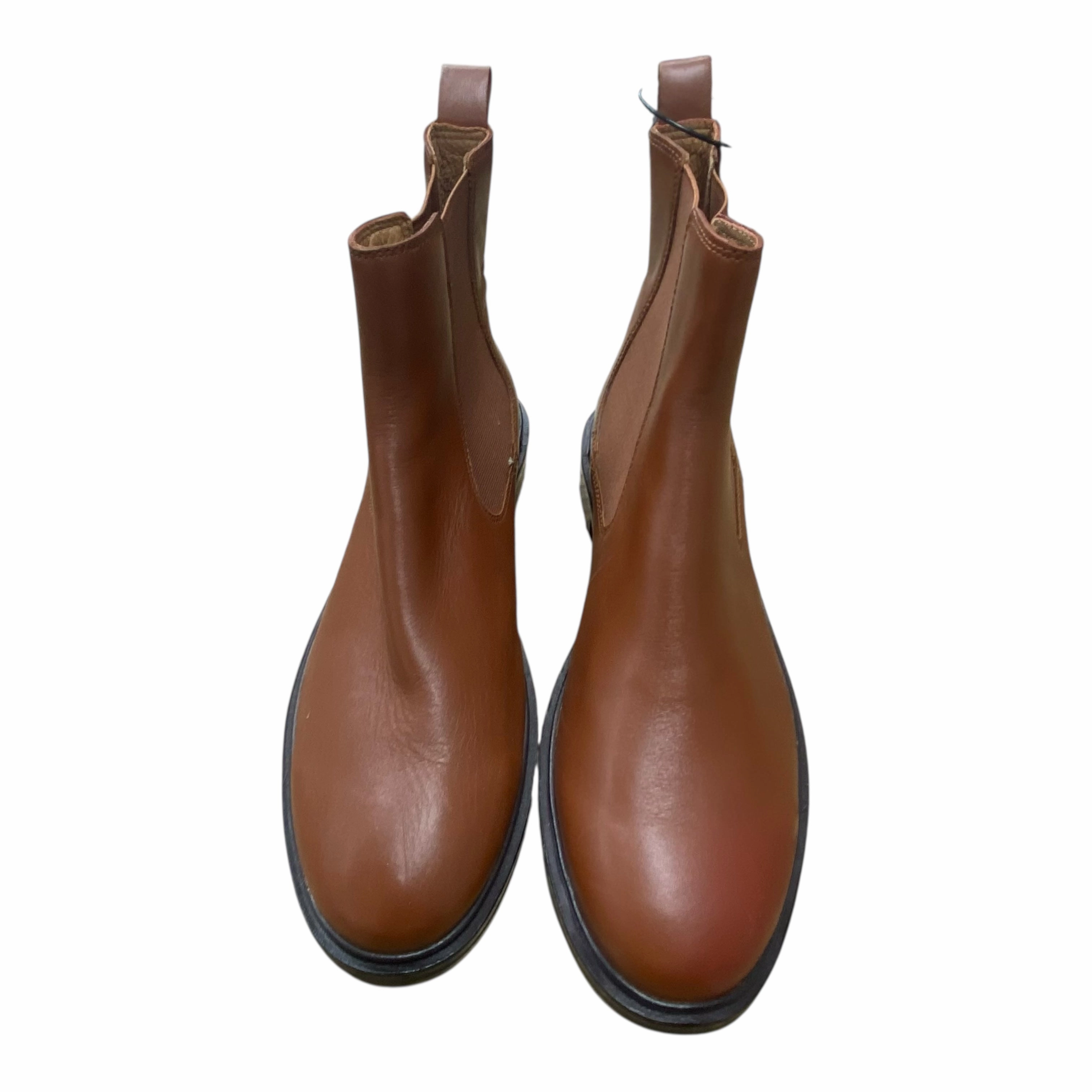 Boots Ankle Flats By Madewell In Brown, Size:9 Urban Fit Water Guard