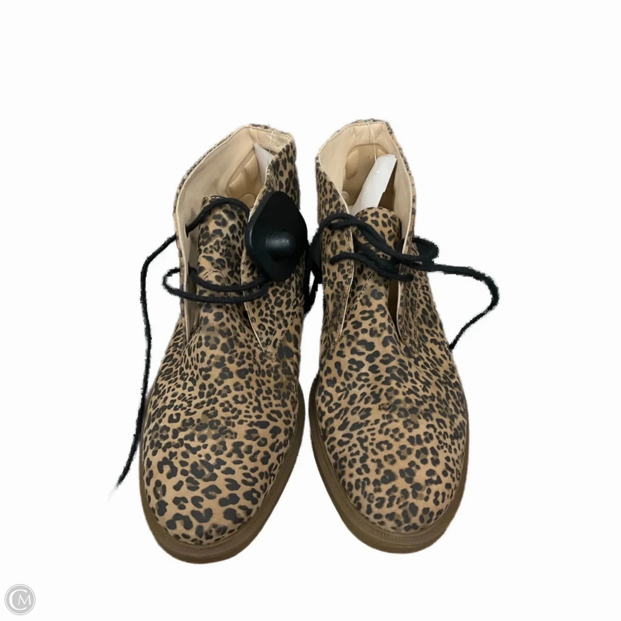 Run Errand Boots Ankle Flats By Hush Puppies In Animal Print, Size: 7