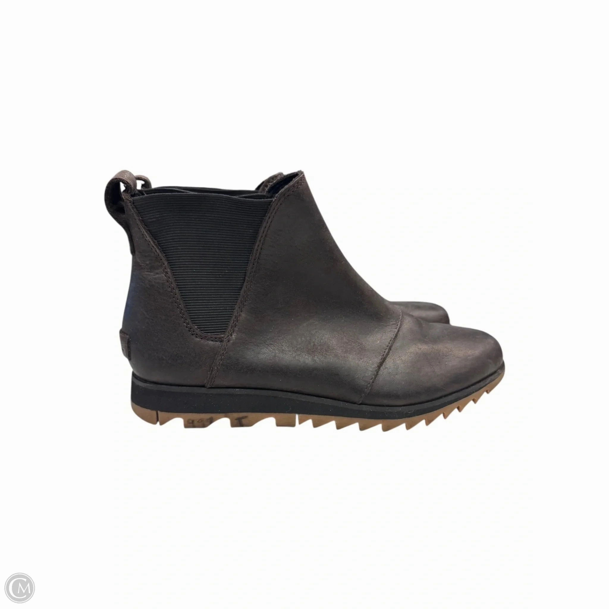 Boots Ankle Flats By Sorel In Brown, Size: 7.5 Thick Grip