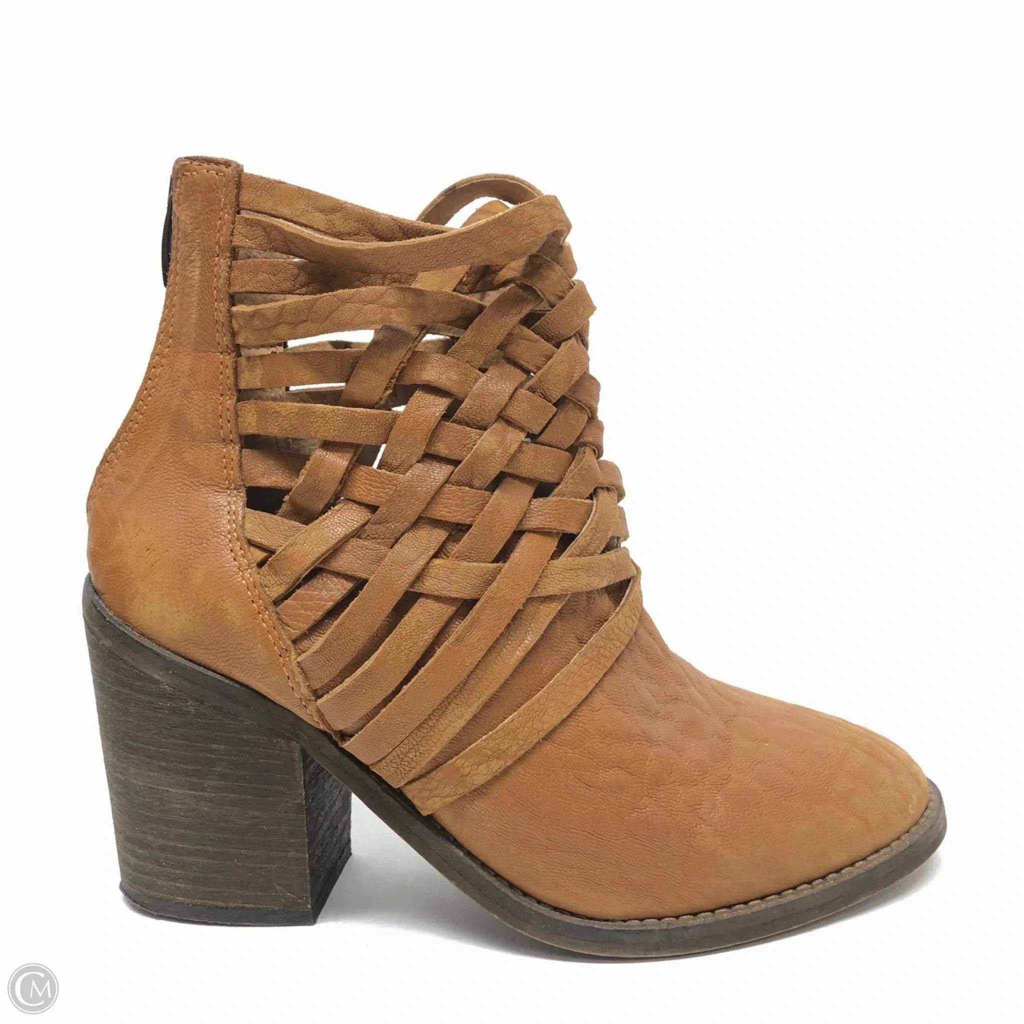 Boots Ankle Heels By Free People In Brown, Size: 6 foldable Cushioned Step Adventure Journey