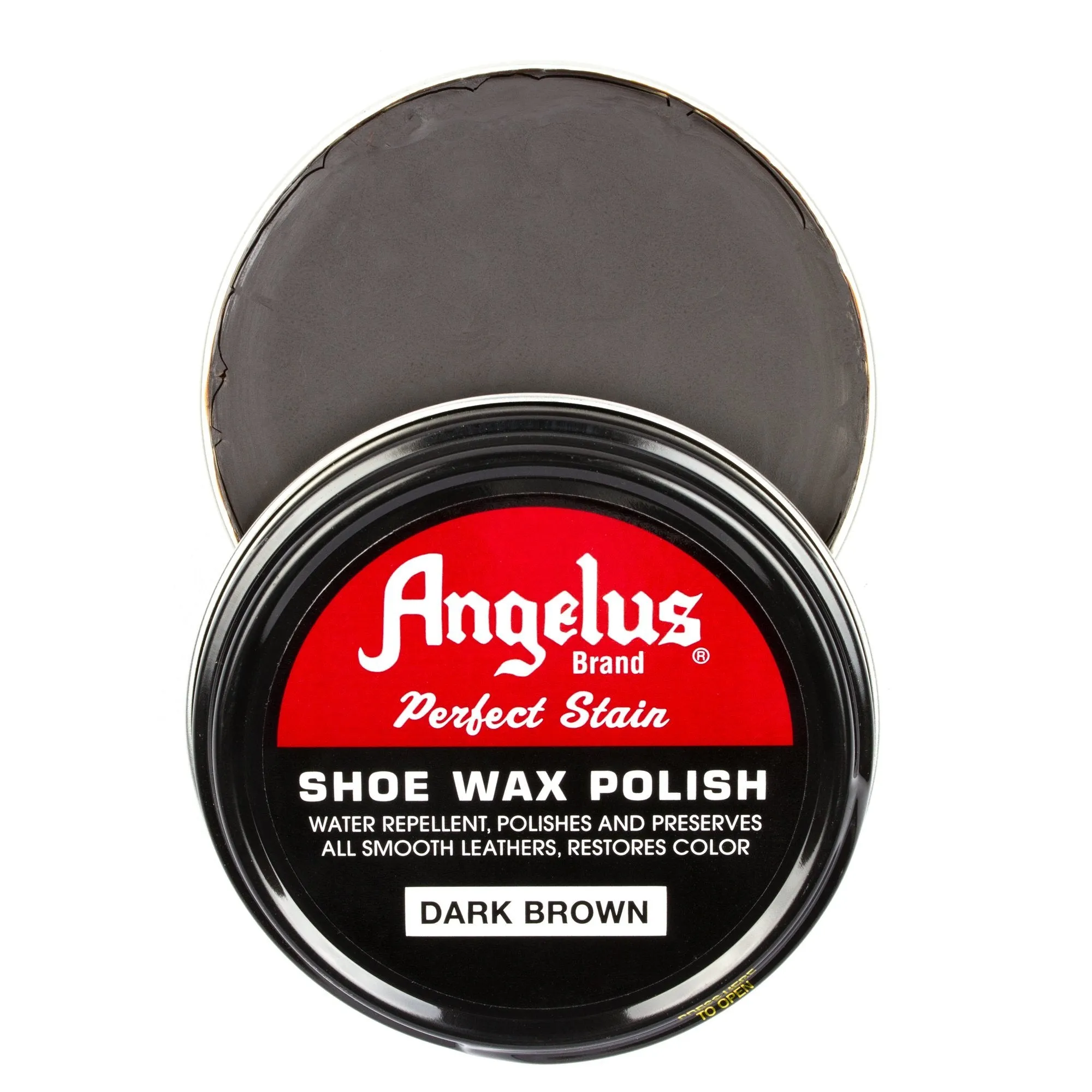 Angelus Shoe Wax Polish Dark Brown 88 ml