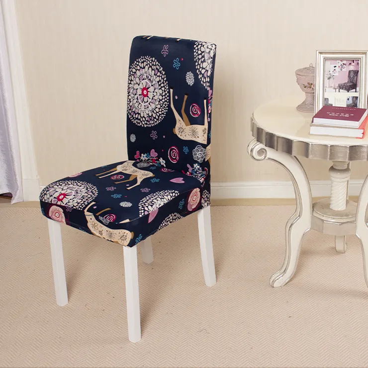 Animal Pattern Stretchable Chair Covers Butterfly