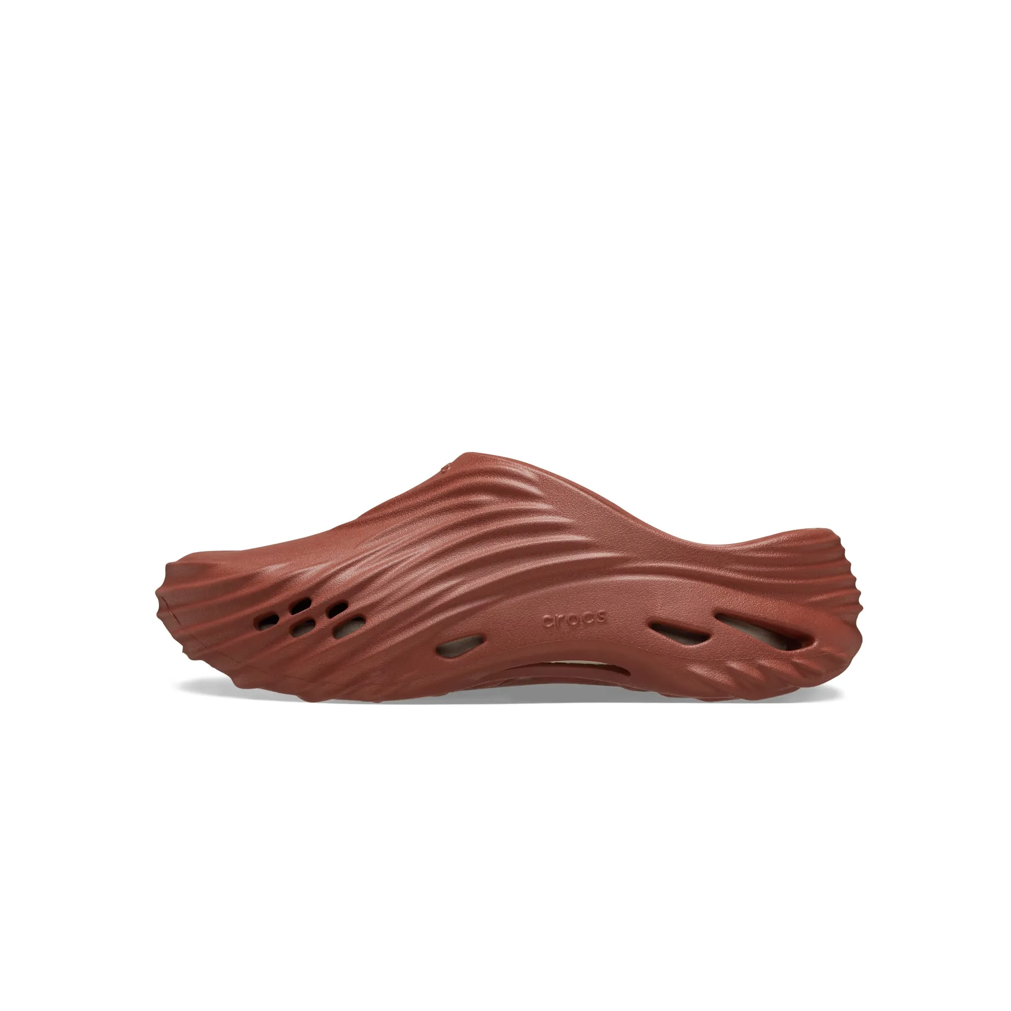 Crocs Mens Echo Wave "Rust" Sandal Clogs fitness enthusiast shoes