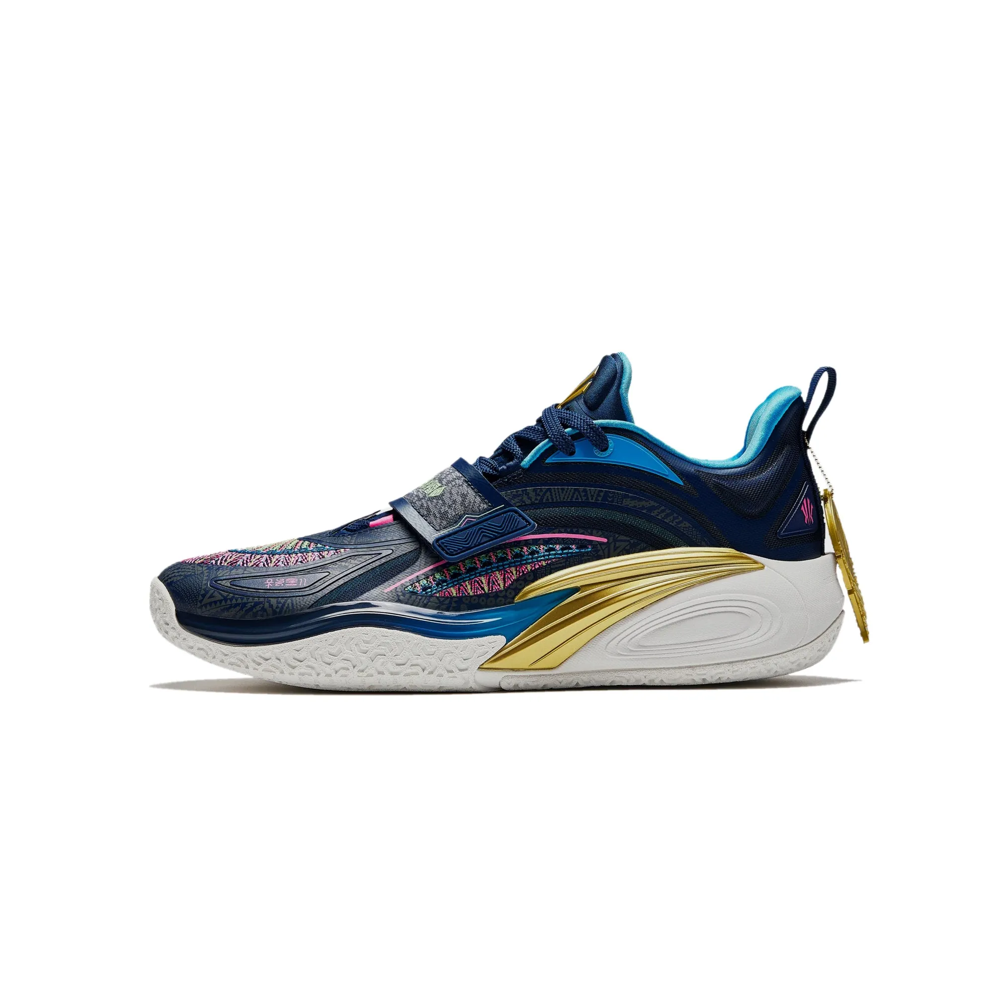 Anta Mens Kai 1 "Playoff Away" Shoes Friction reduction