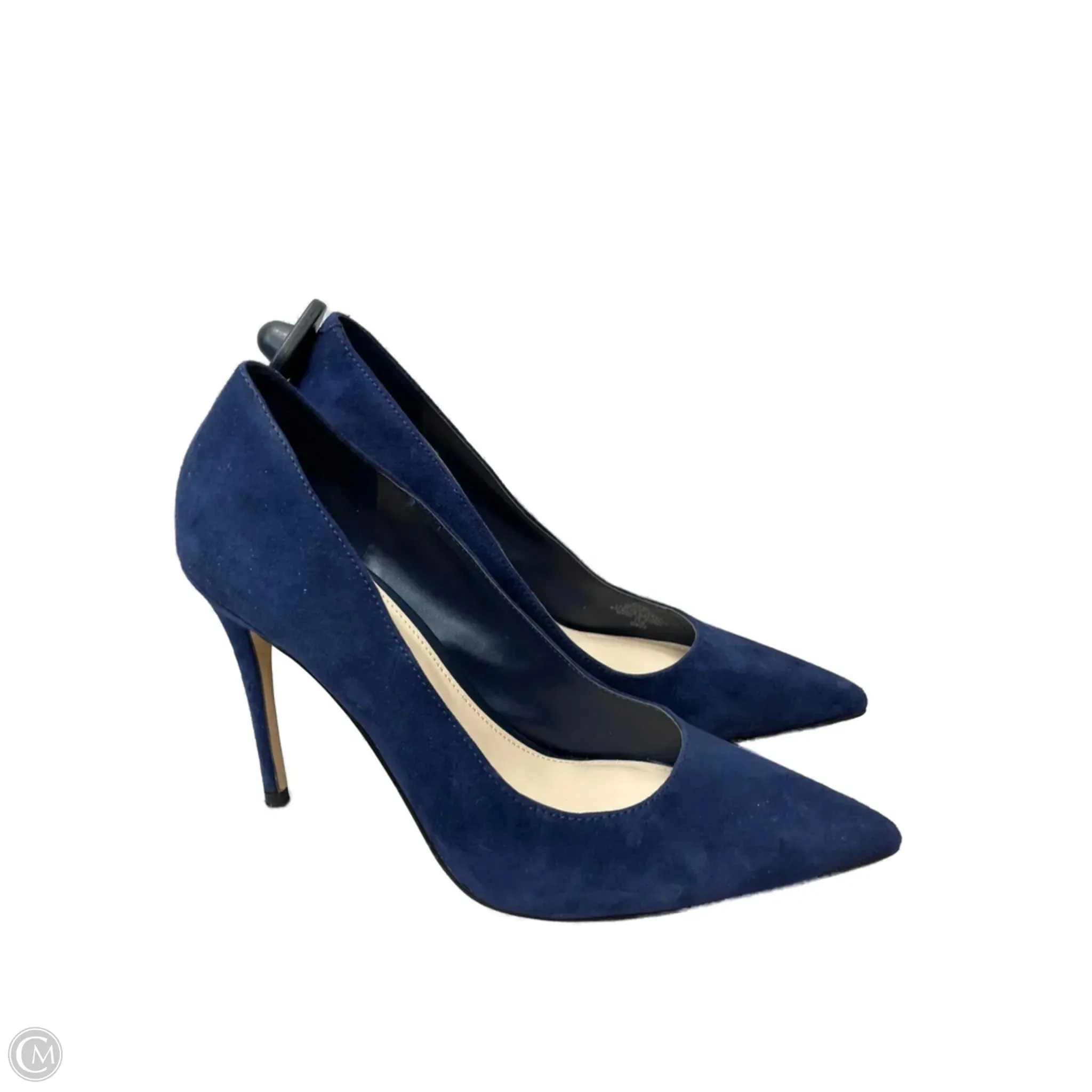 Shoes Heels Stiletto By Marc Fisher In Navy, Size: 7.5 Professional Heels Good Traction
