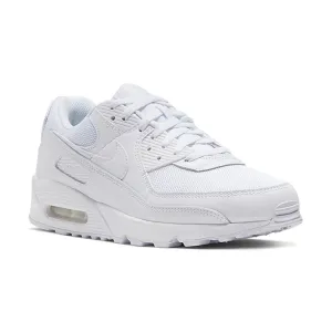 Men's Air Max 90 White/White Cushioned Collar Padding