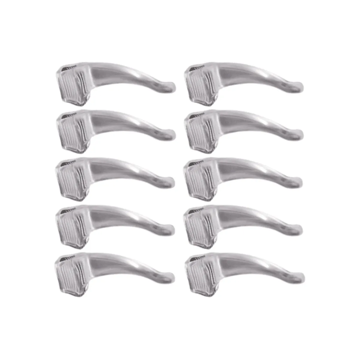 Anti-Slip Eyeglass Ear Grips, Soft Silicone Comfort, Secure Fit for Glasses, Ideal for Daily Wear & Sports