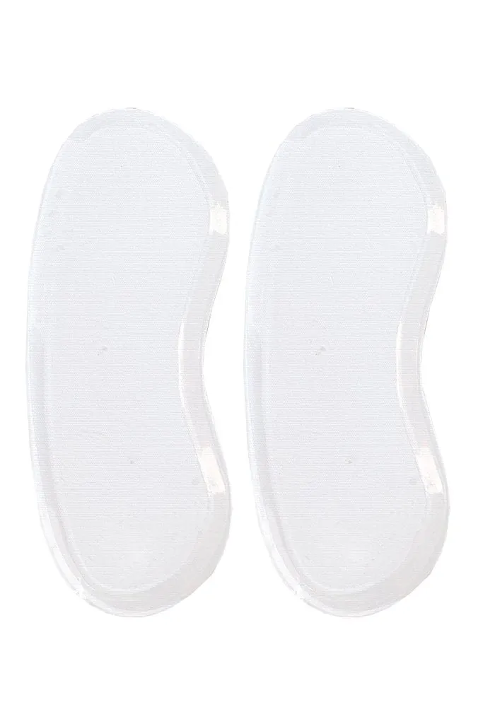 Anti-Slip Gel Insoles Cushion Heels Pain Relief Shoe Inserts for Women – Multiple Use Adhesive Gel Pads, Prevent Slipping, Bruises, Protect Sensitive Heels