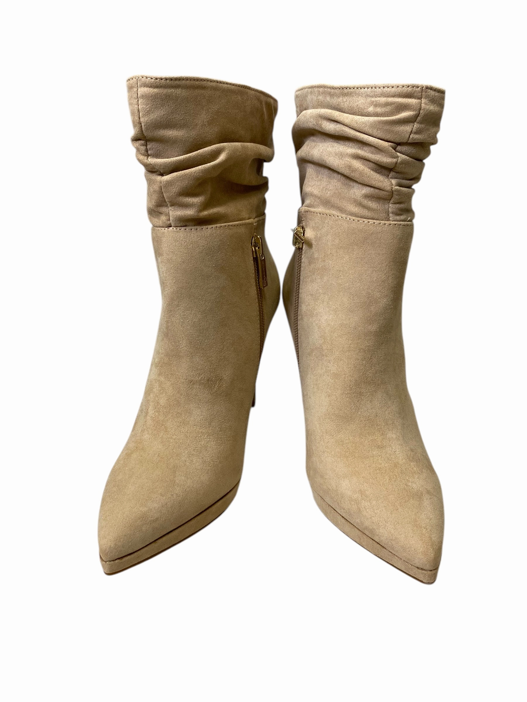 Boots Ankle Heels By Jessica Simpson In Tan, Size: 6 Protective Finish Trail Runner Rainy Day