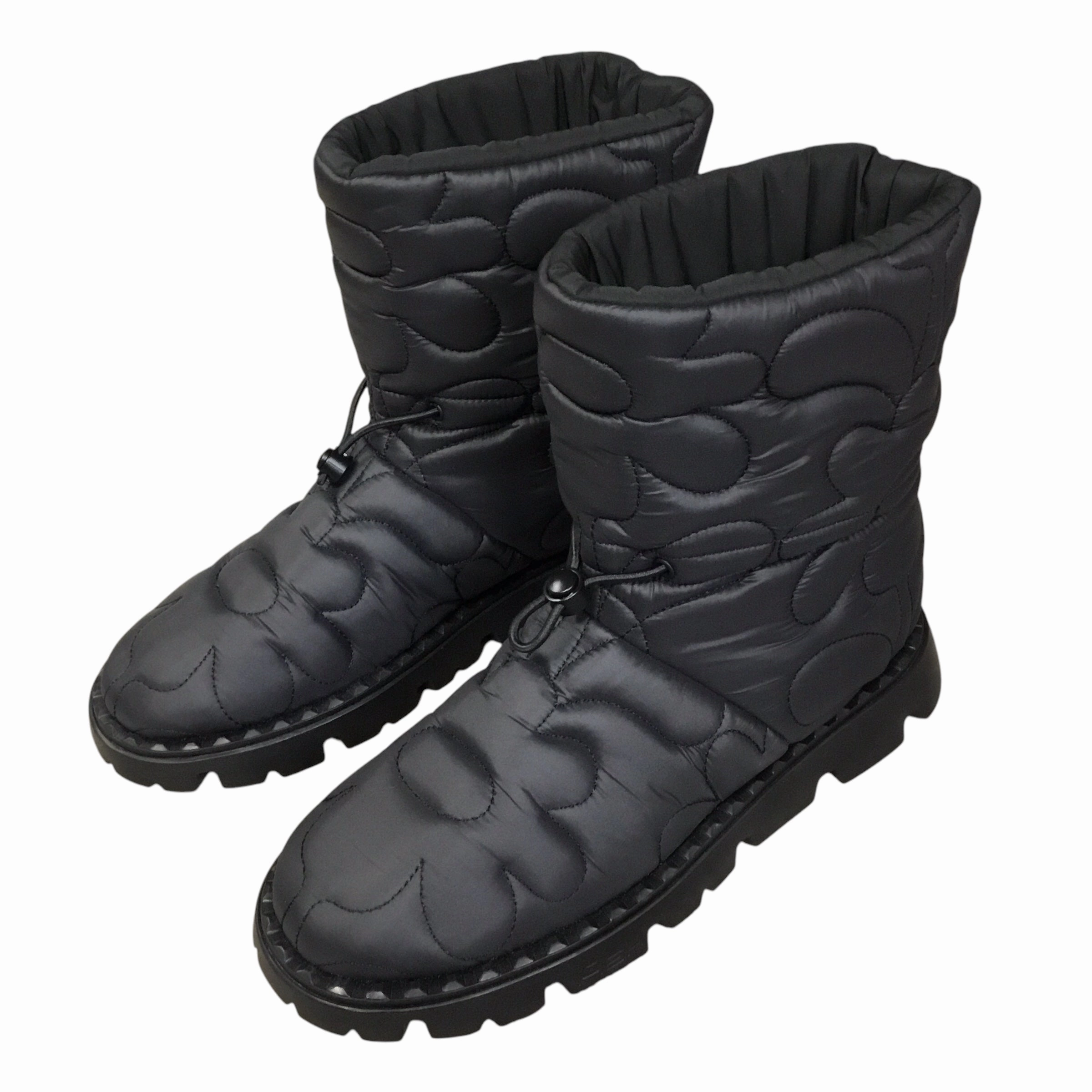 Boots Ankle Flats By Ash In Black, Size: 8 Thermal Core Mountain Hike Stable Support Cold Weather Commuter